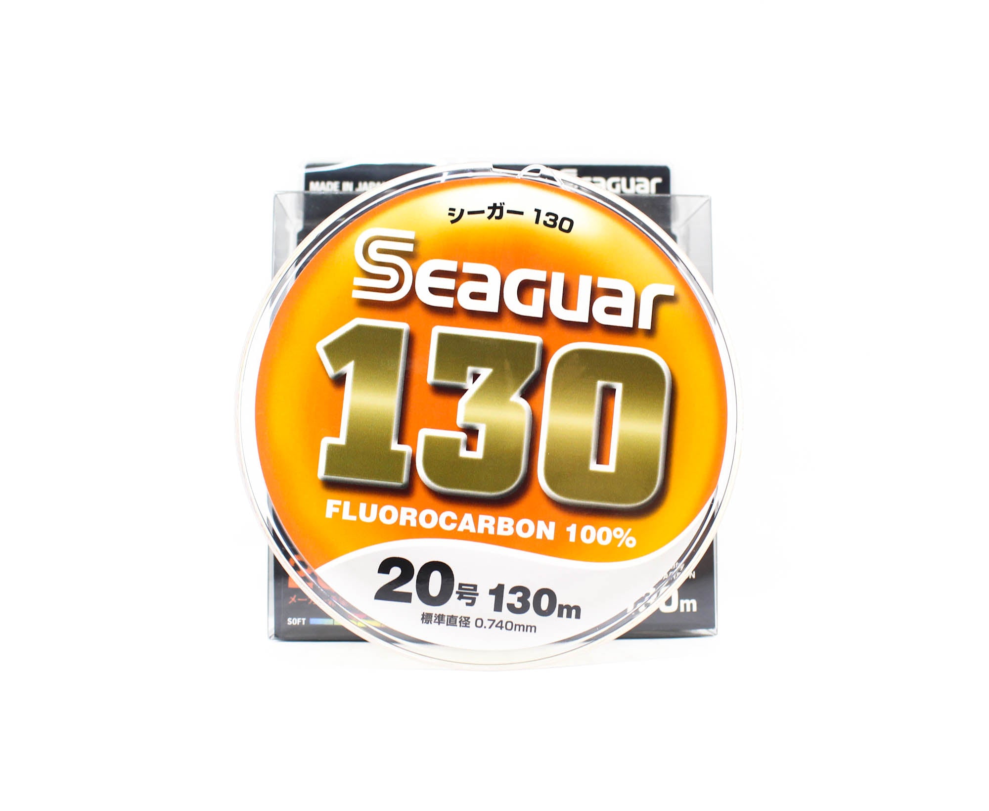 Seaguar Fluorocarbon 130 Leader Line 130m Size 20 70lb (0400)