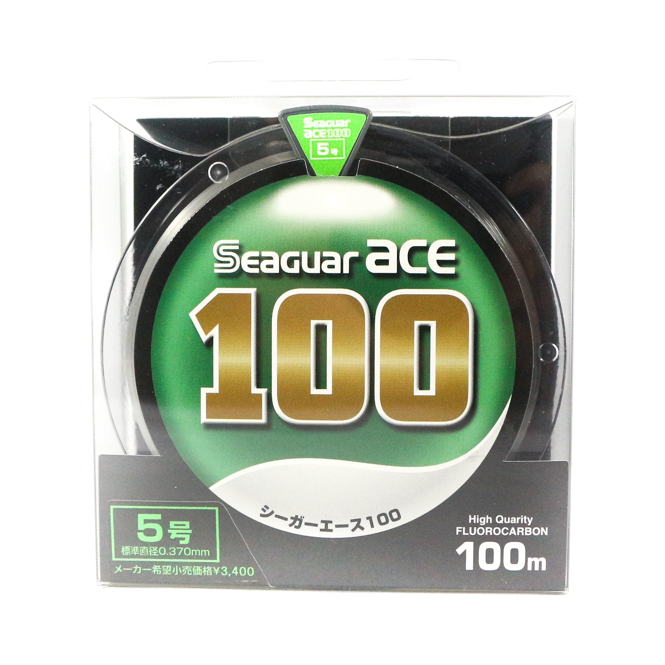 Seaguar Fluorocarbon Ace Leader Line 100m Size 5-5.9kg-0.37mm (1315)
