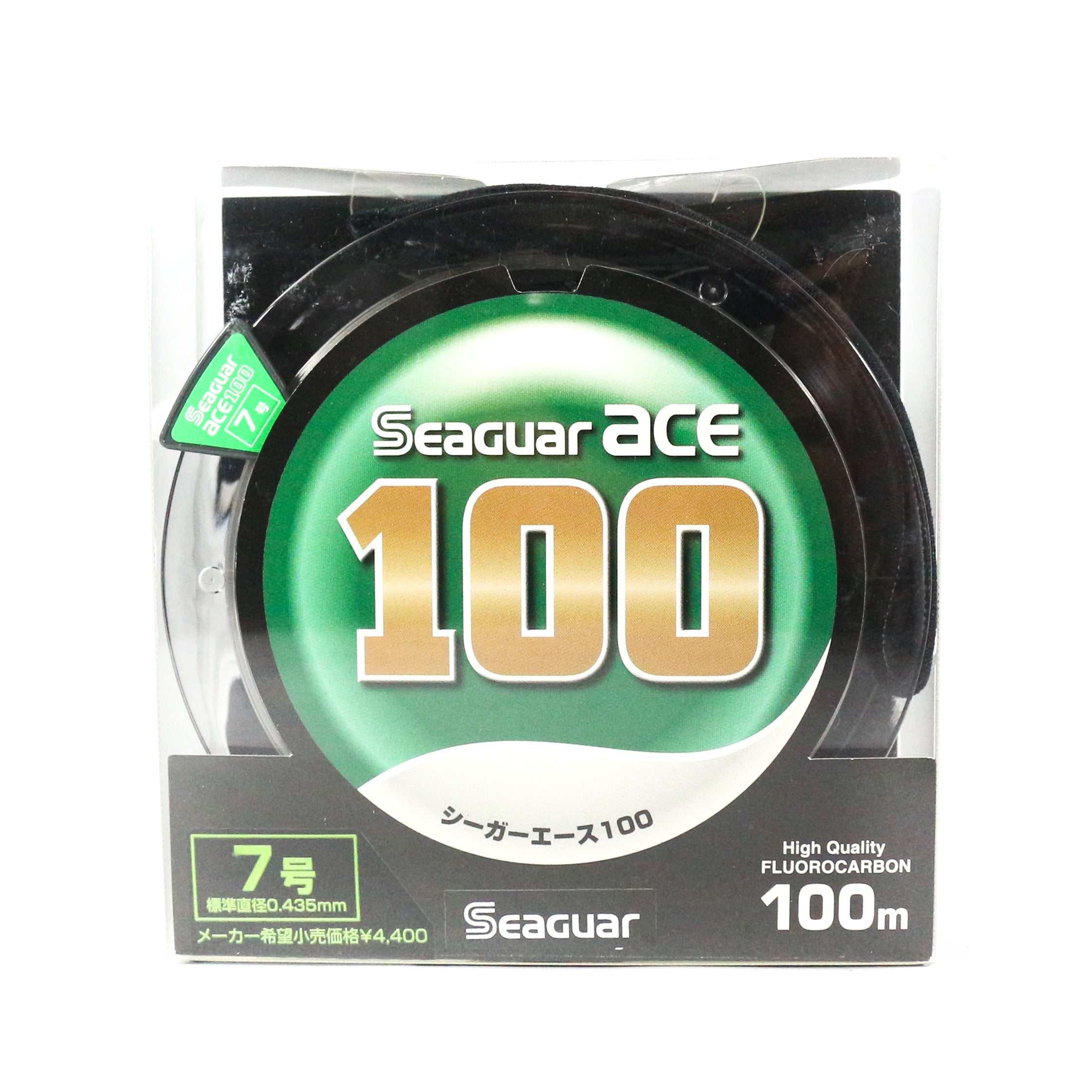 Seaguar Fluorocarbon Ace Leader Line 100m Size 7-7.4kg-0.435mm (1339)