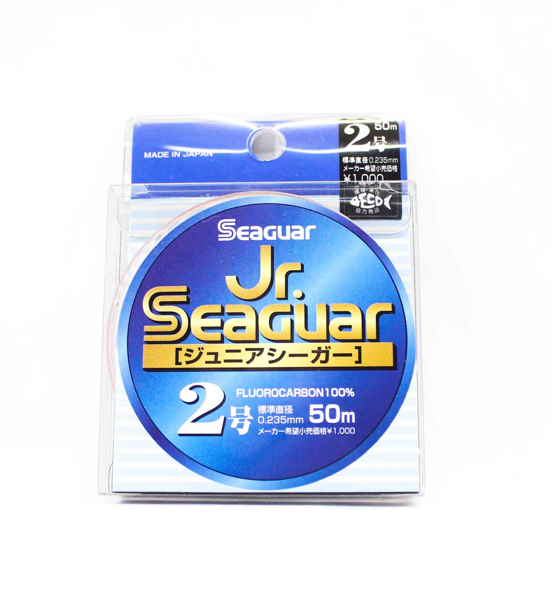 Seaguar Fluorocarbon JR Leader Line 50m Size 2 8lb 0.235mm (2251)