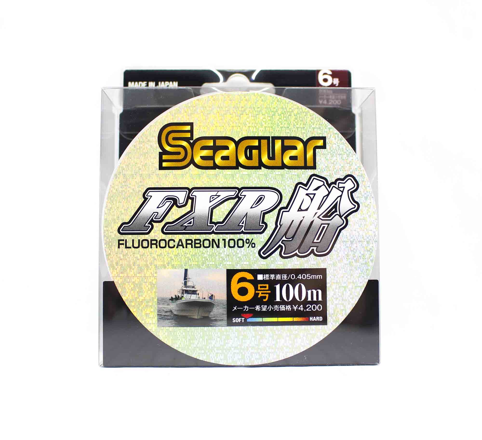 Seaguar Fluorocarbon FXR Leader Line 100m Size 6 22lb (9320)