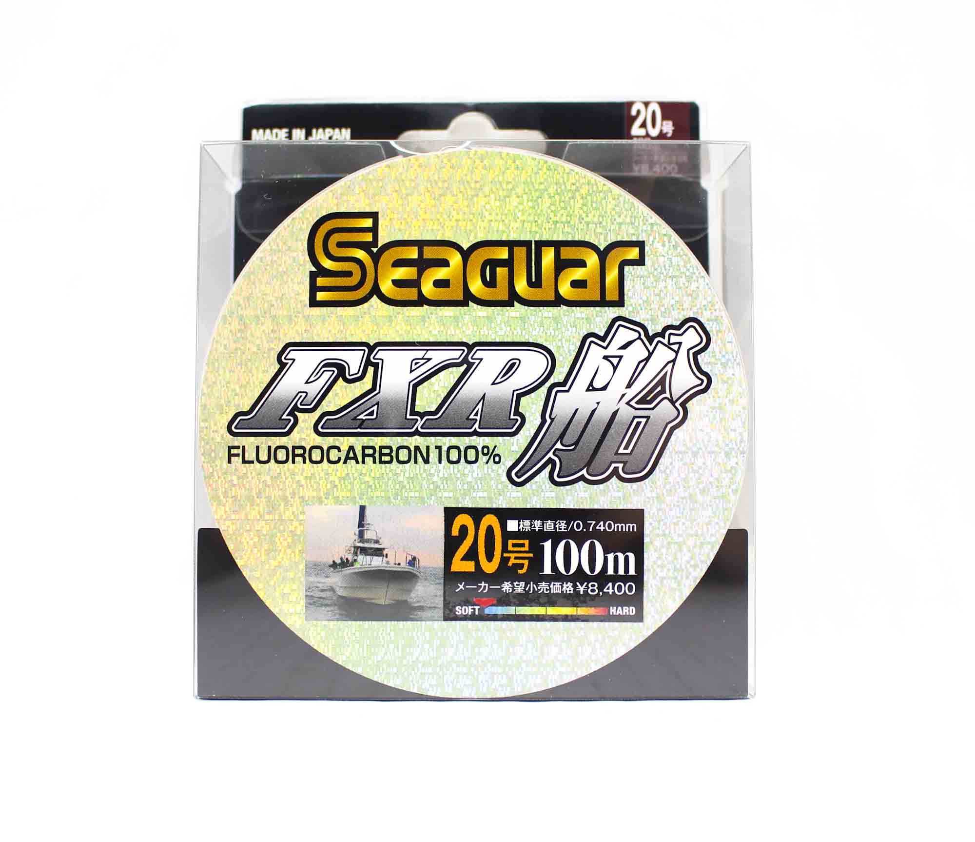Seaguar Fluorocarbon FXR Leader Line 100m Size 20 70lb (9405)