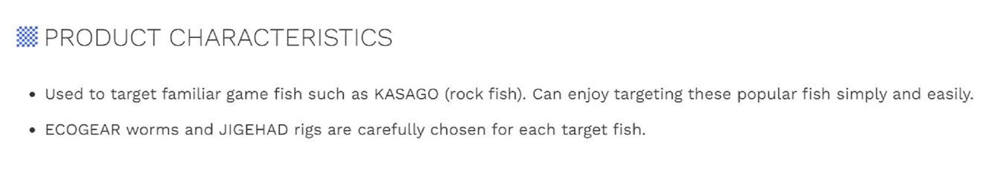 Ecogear Pocket In Soft Lure Set Kasago (7644)