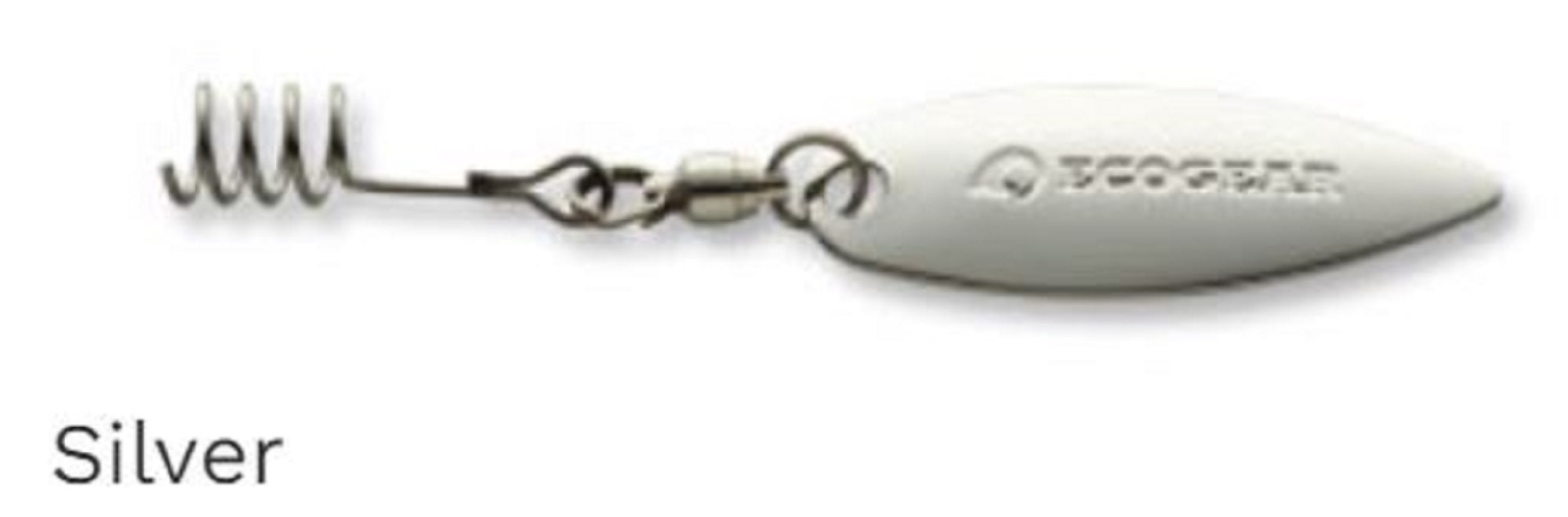Ecogear Blade Spin Leaf For Soft Lure Silver (7635)