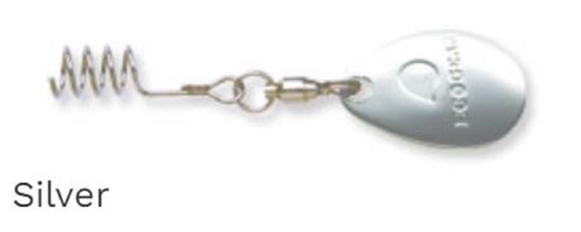 Ecogear Blade Spin Round For Soft Lure Silver (7659)
