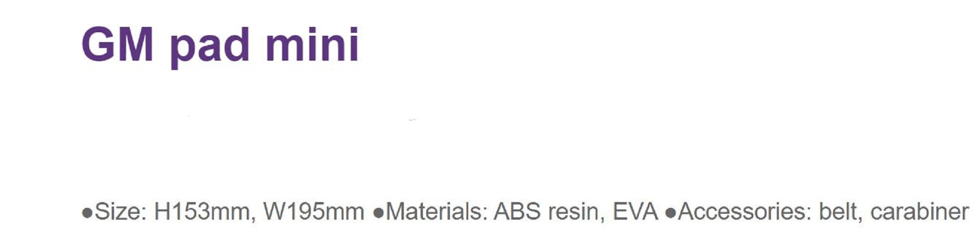 Golden Mean Fighting Pad Mini Navy (3395)