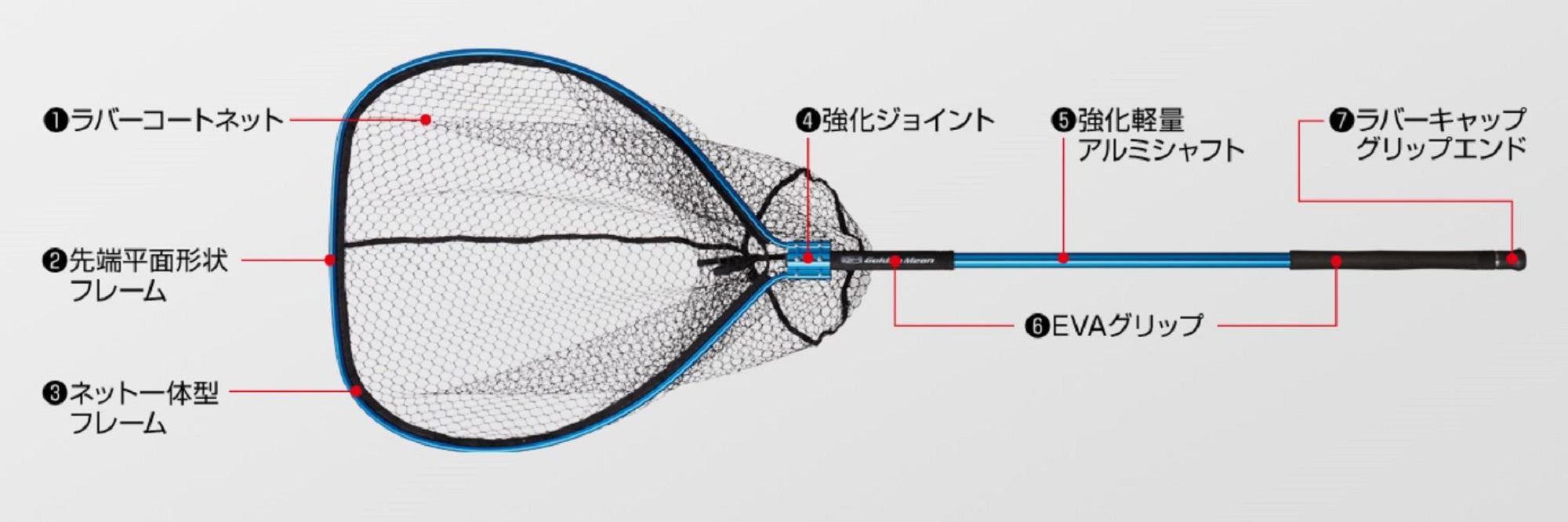 Golden Mean Ocean Net Custom 750 x 670 mm Red (3791)