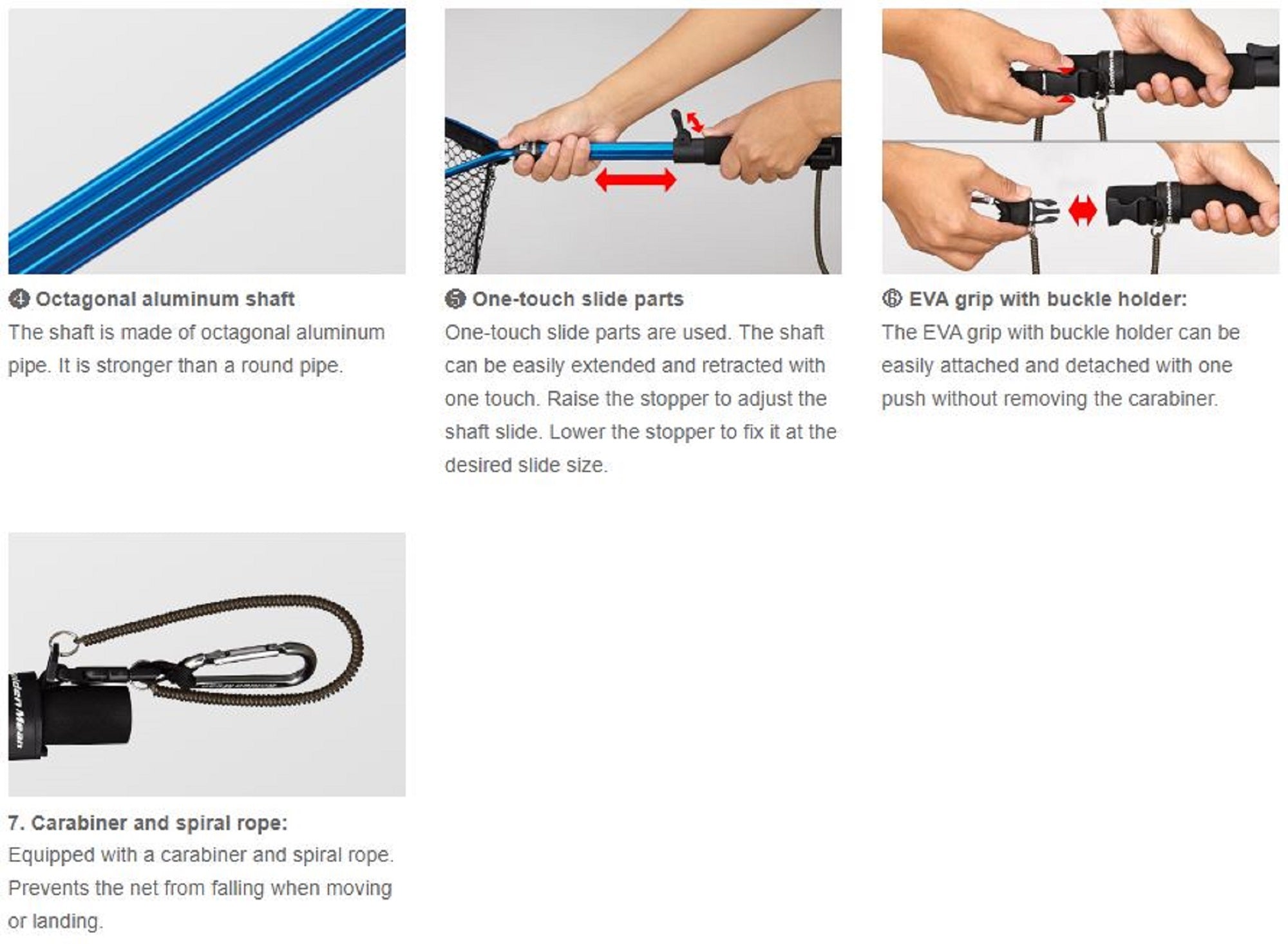 Golden Mean Capture Net IV Rubber Mesh 420 x 330 mm Gun Metal (3883)