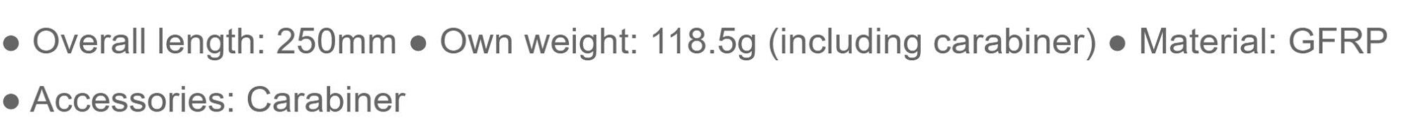 Golden Mean Capture Grip 250mm Gray (6020)