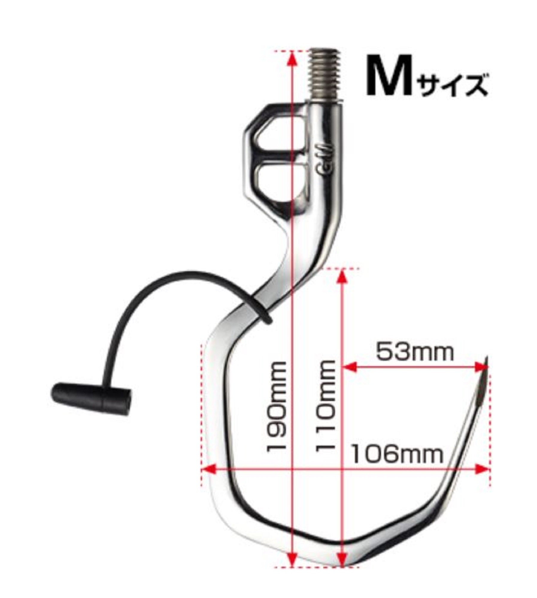 Golden Mean Ultimate Gaff 190 x 106mm Size M (6518)