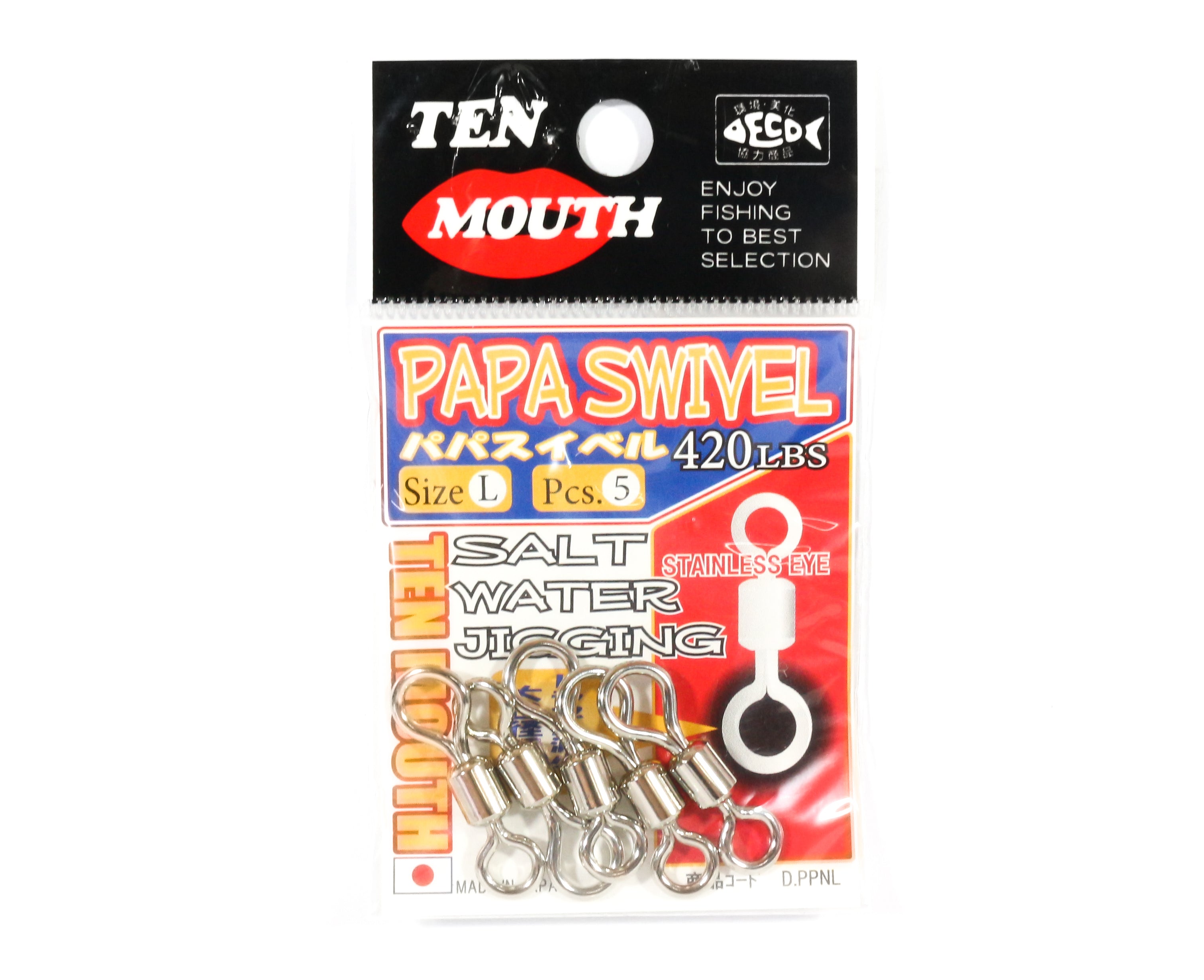 Ten Mouth Swivel Papa Swivel D.PPN Size L (7493)