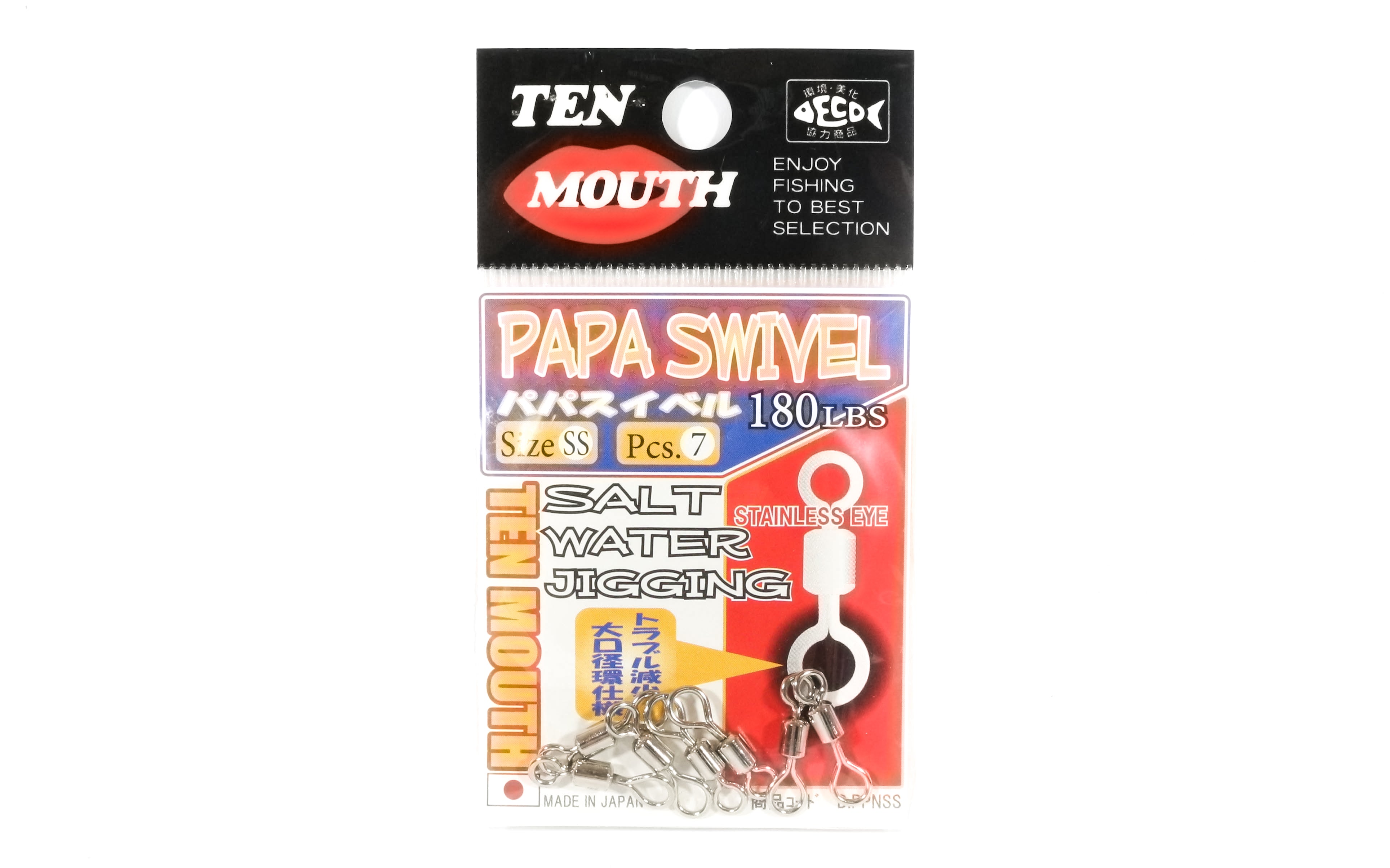 Ten Mouth Swivel Papa Swivel D.PPN Size SS (7523)