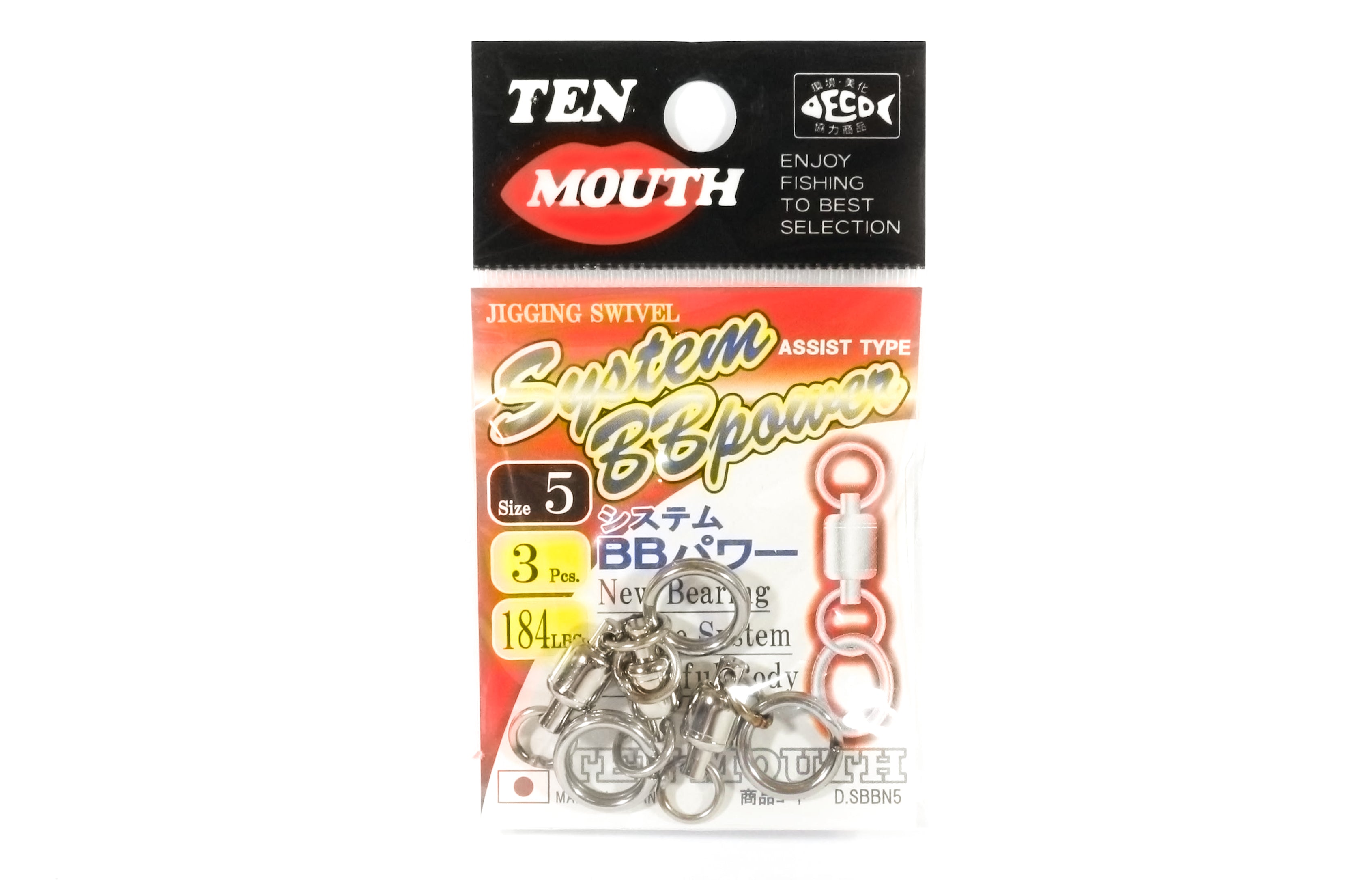Ten Mouth Swivel System BB Power D.SBBN Size 5 (0417)