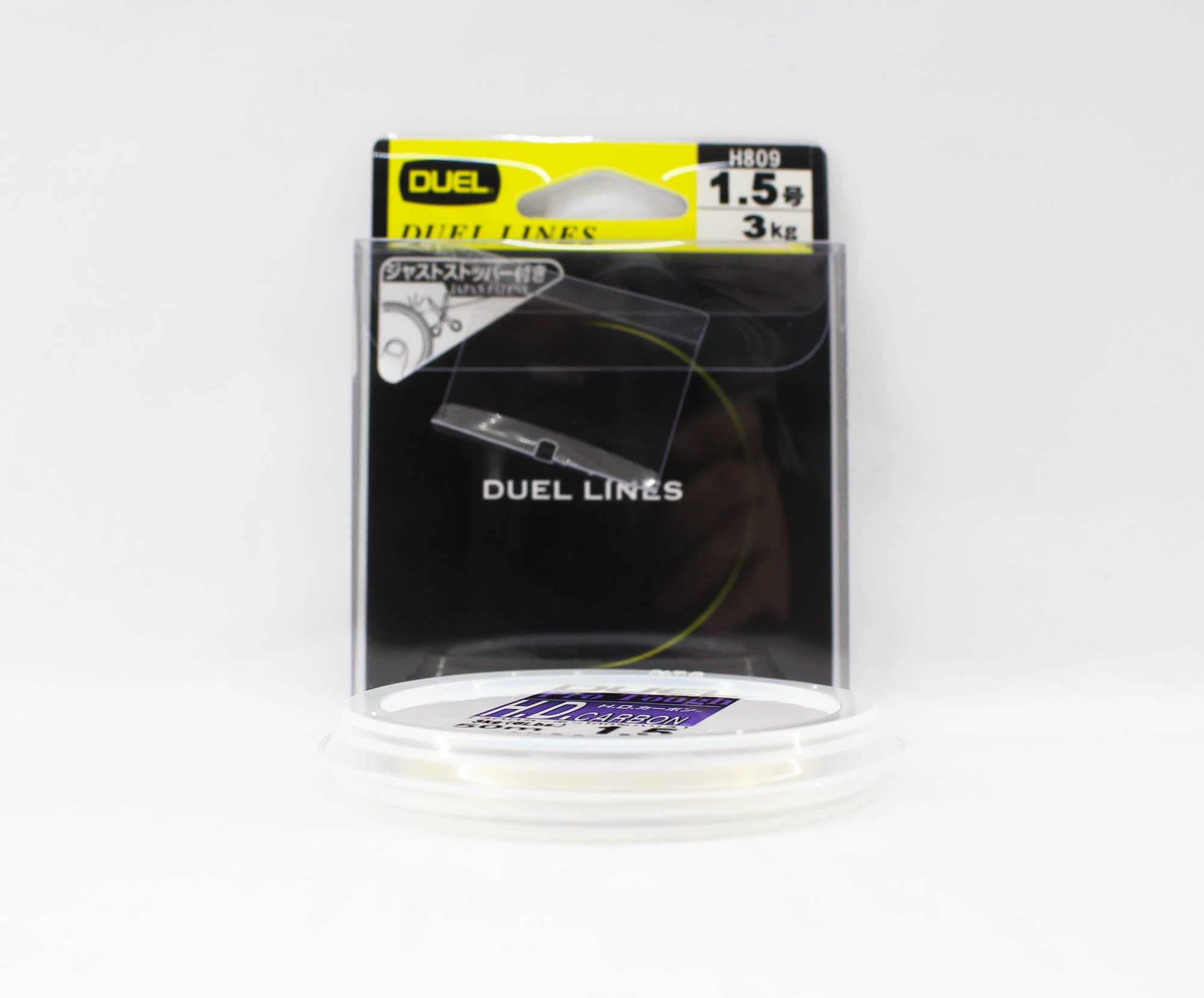 Yo Zuri Duel H.D Pro Tough Leader Fluorocarbon 50m Size 1.5 6lb H809 (7689)