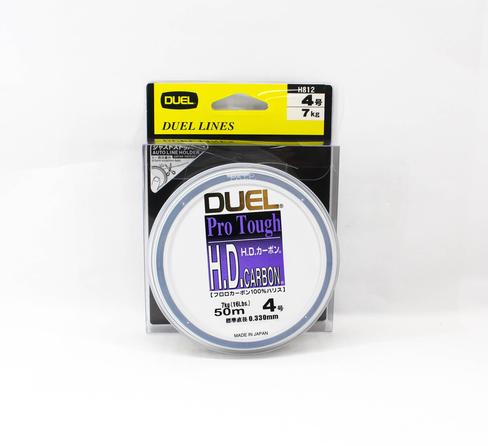 Yo Zuri Duel H.D Pro Tough Leader Fluorocarbon 50m Size 4 16lb H812 (7719)