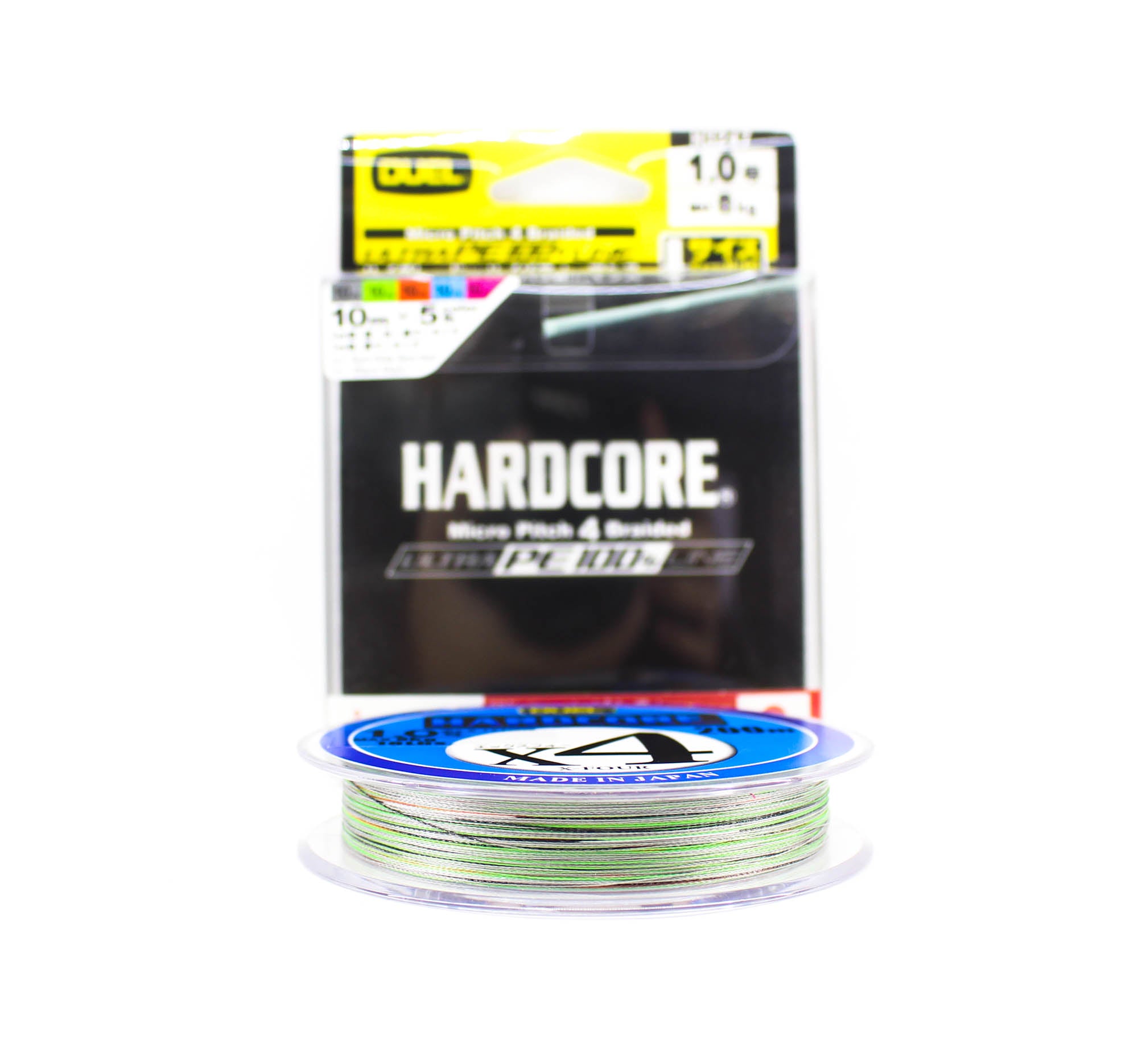 Yo Zuri Duel P.E Line Hardcore X4 200m P.E 1.0 8.0Kg 0.171mm 5C H3247 0880