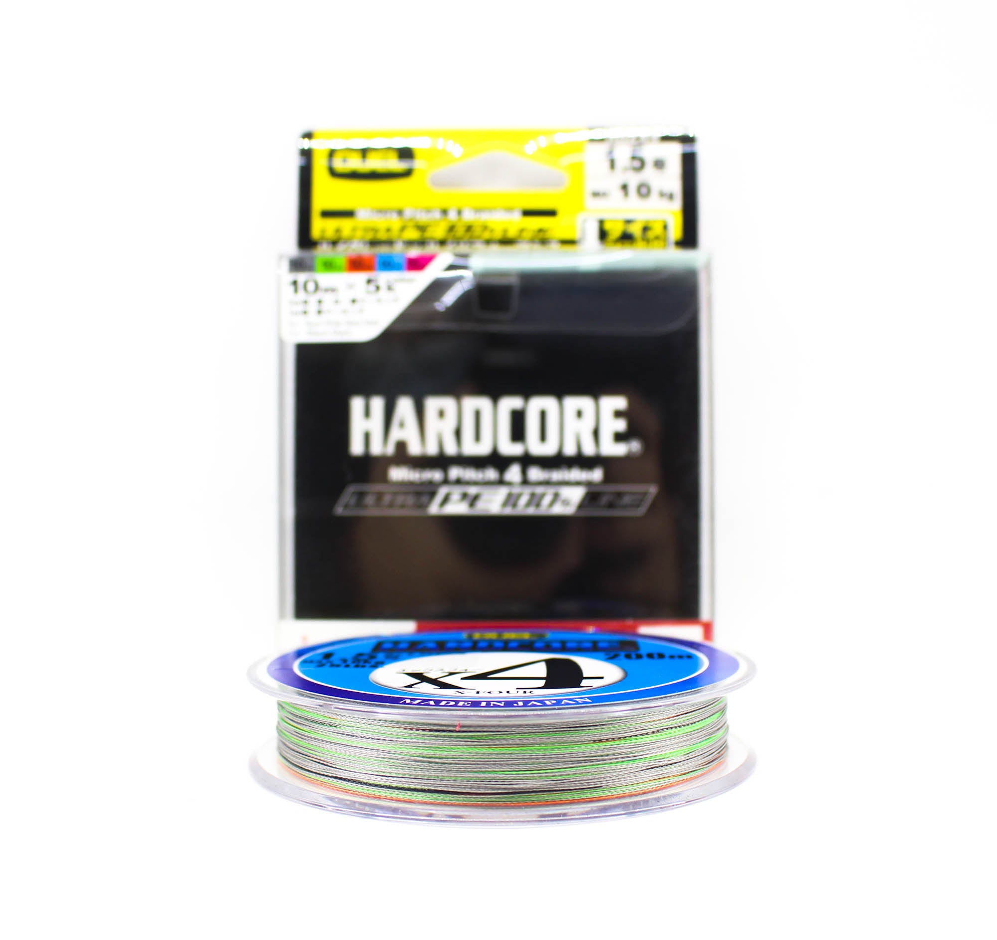 Yo Zuri Duel P.E Line Hardcore X4 200m P.E 1.5 10.0Kg 0.209mm 5C H3249 0903