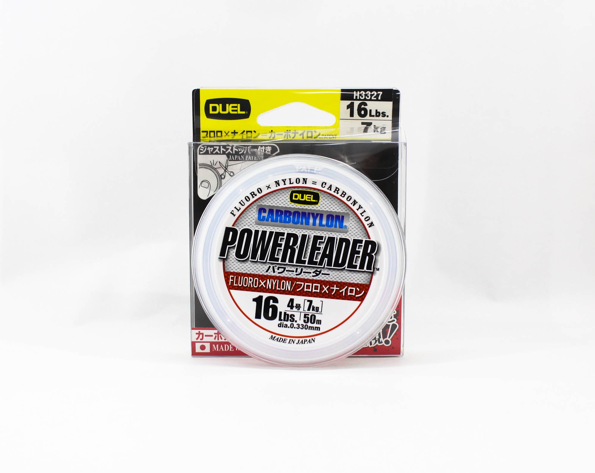 Yo Zuri Duel Powerleader Fluorocarbon Nylon Blend 50m 16lb 0.33mm H3327