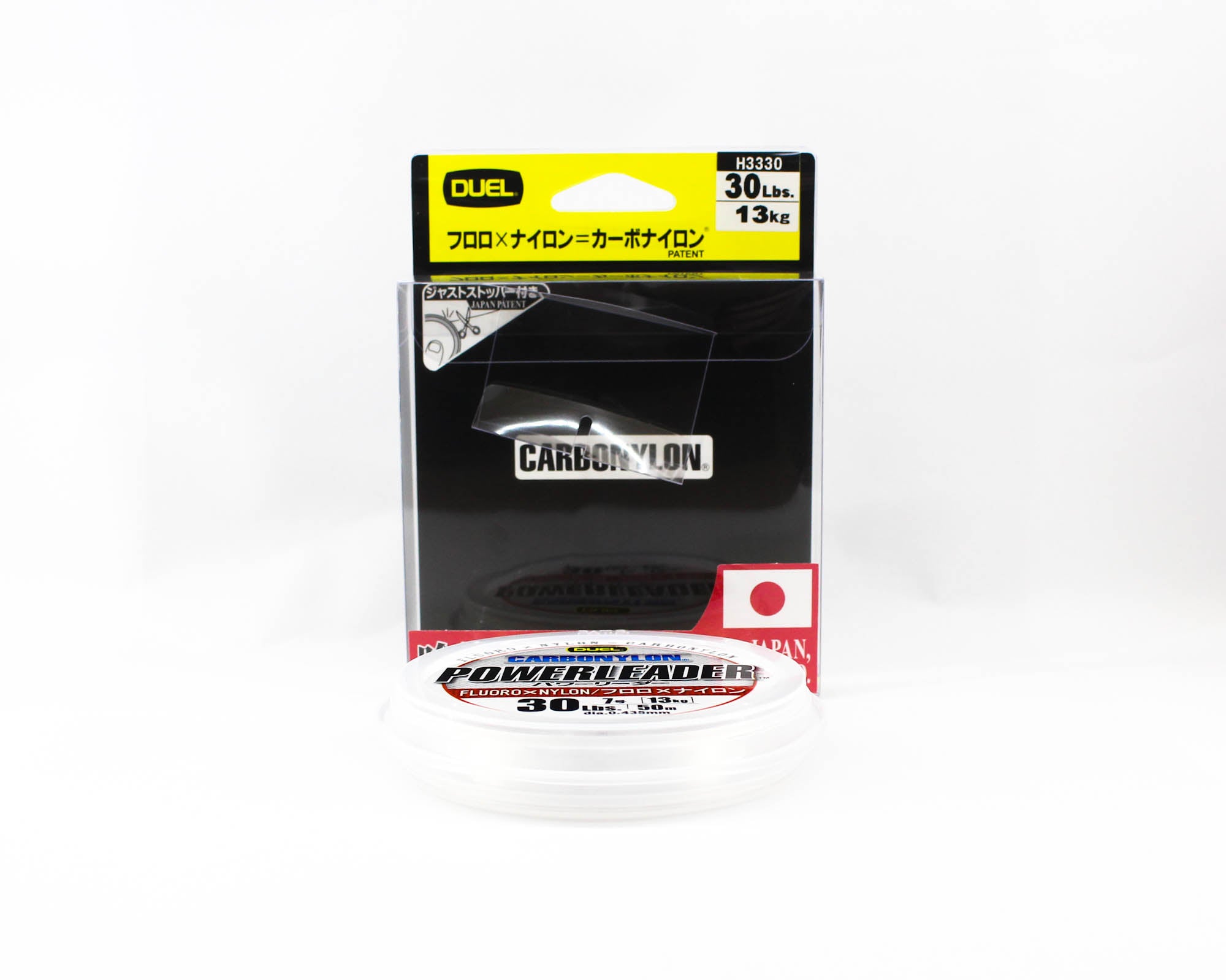Yo Zuri Duel Powerleader Fluorocarbon Nylon Blend 50m 30lb 0.435mm H3330
