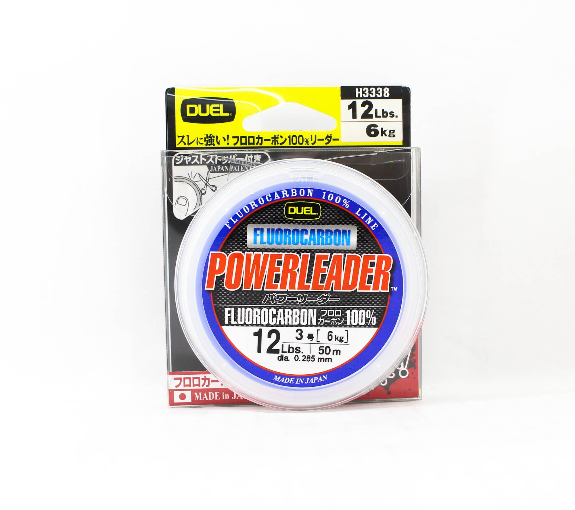 Yo Zuri Duel Hardcore Power Leader Fluorocarbon 12lb 30m H3338 (1141)