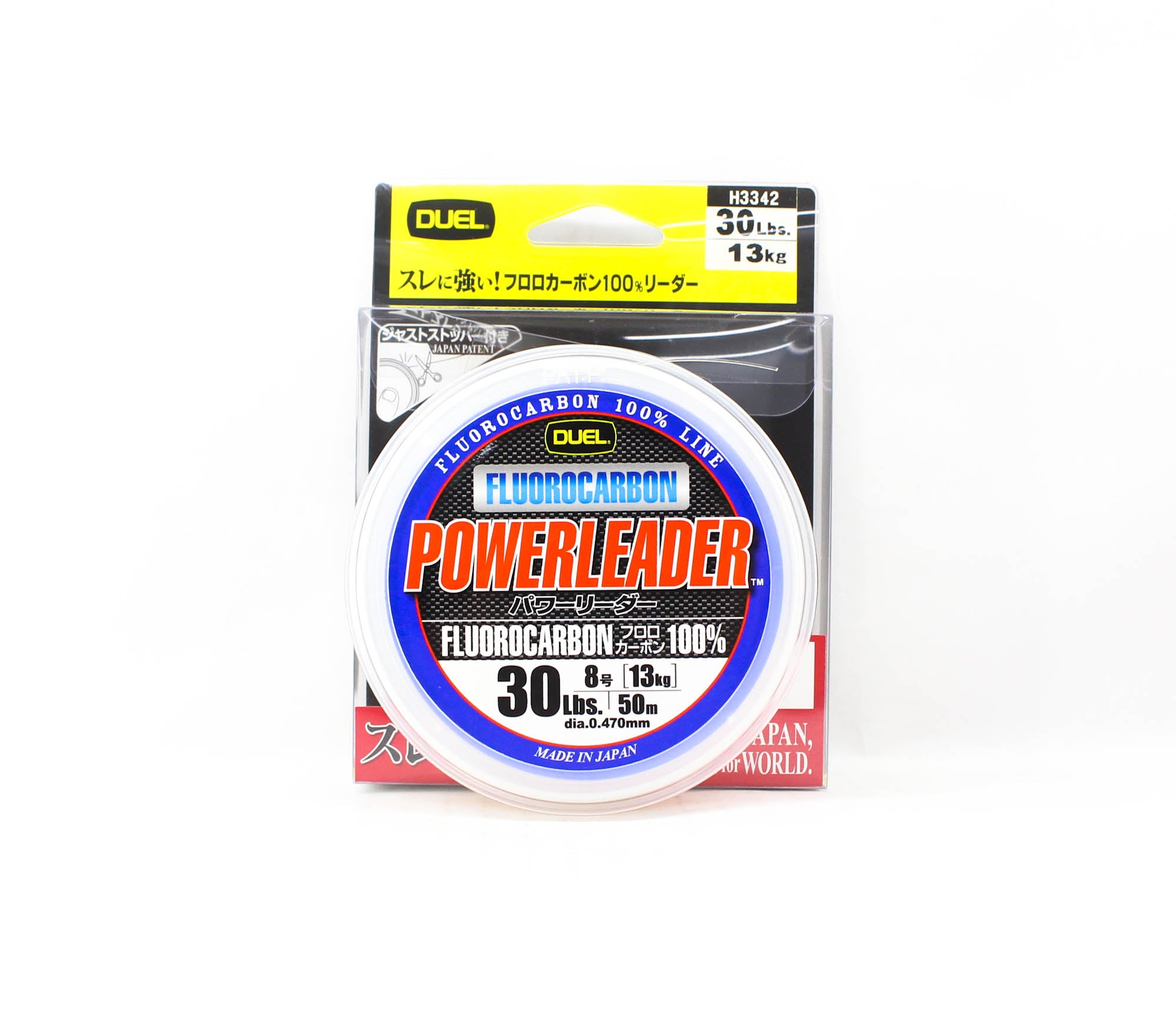 Yo Zuri Duel Hardcore Power Leader Fluorocarbon 30lb 50m H3342 (1189)