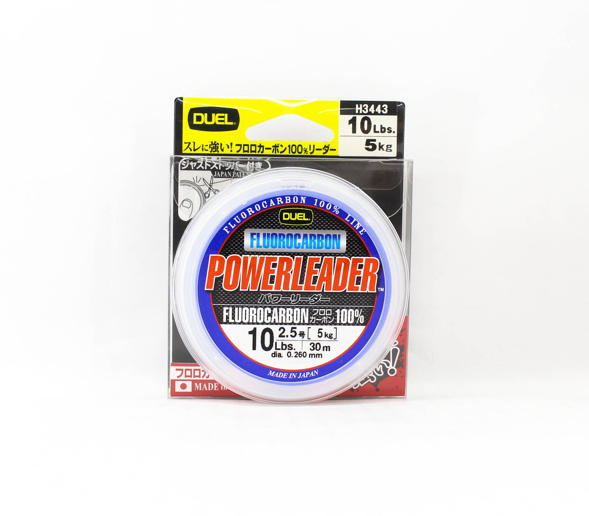 Yo Zuri Duel Hardcore Power Leader Fluorocarbon 10lb 30m H3443 (0906)