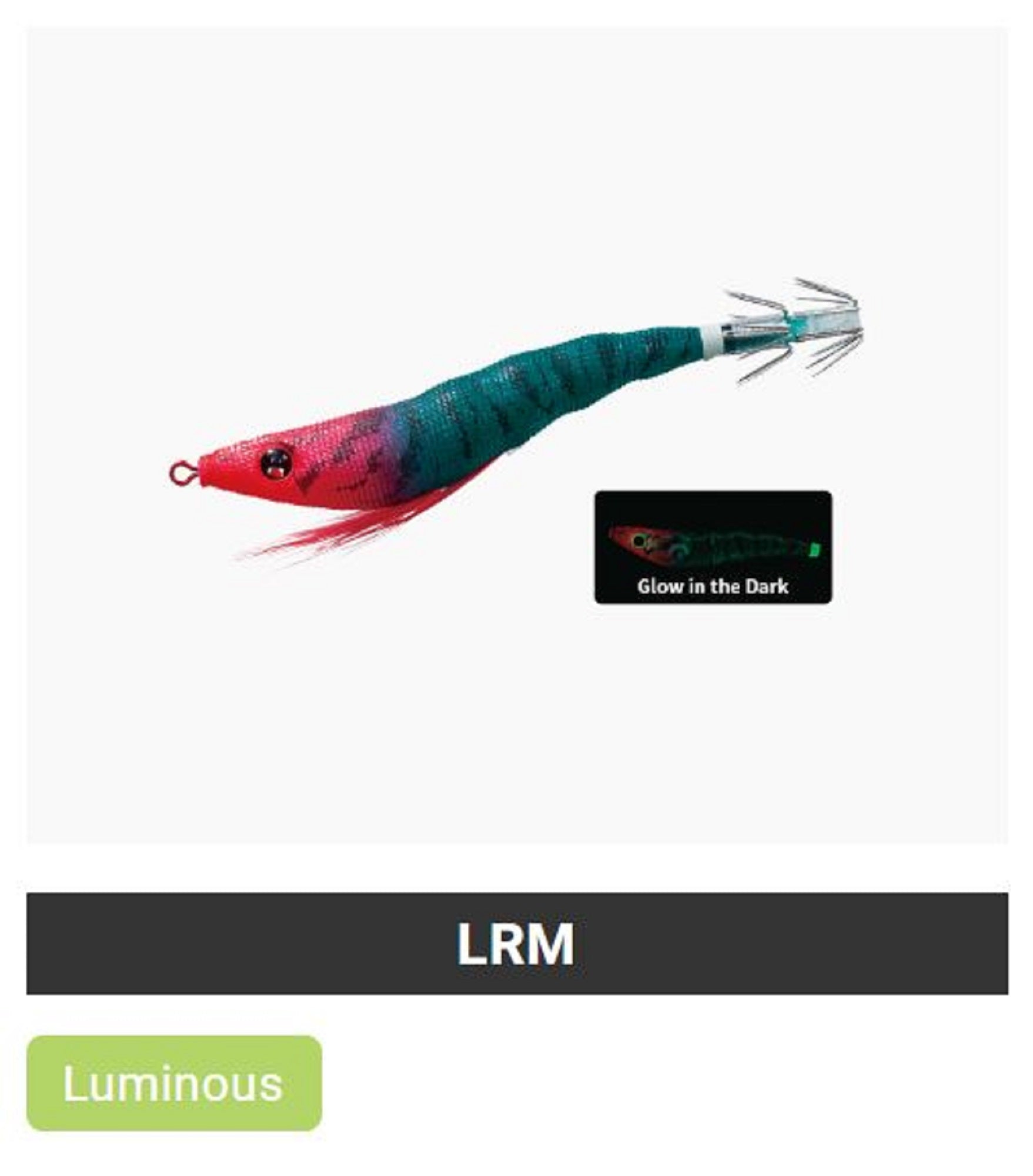 Yo Zuri EZ Slim Cloth 80mm Squid Jig A1626-LRM (4633)