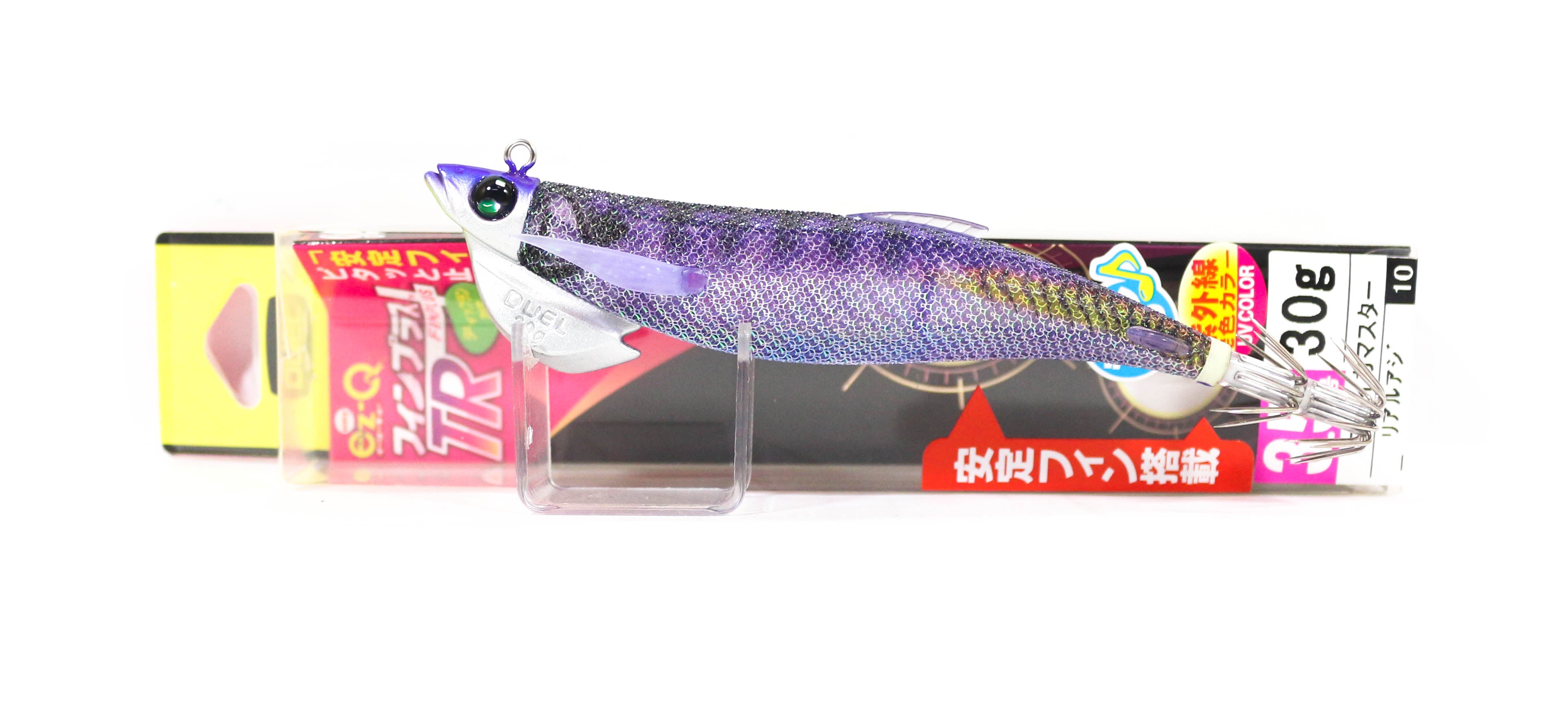 Yo Zuri Duel EZ-Q Fin Plus TR Rattle Squid Jig 3.5 30gram A1745-BLCB Yo Zuri Duel EZ-Q Fin Plus TR Rattle Squid Jig 3.5 30gram A1745-BLCB