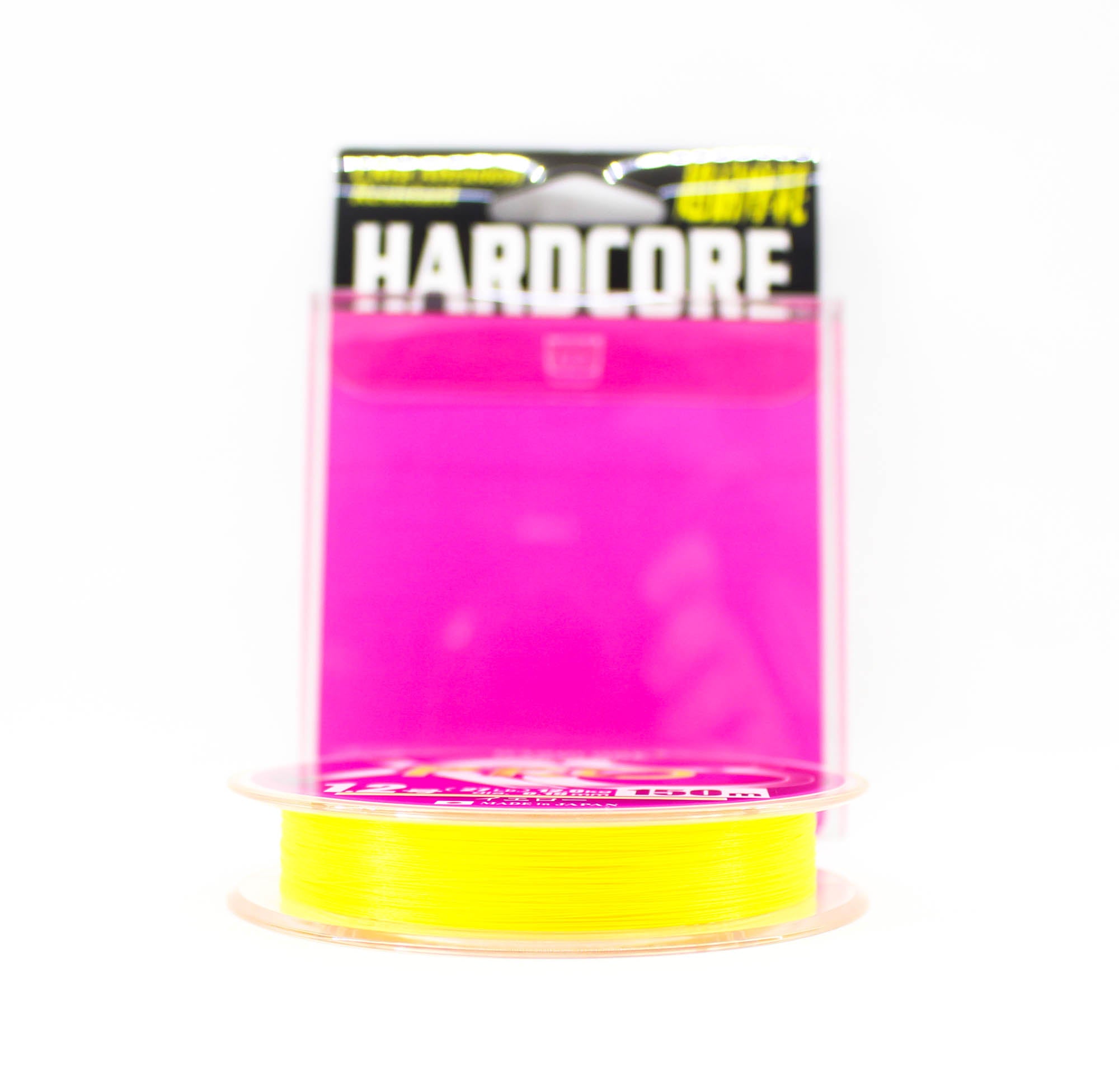 Yo Zuri Duel P.E Line Hardcore X8 Pro 150m P.E 1.2 12.0Kg Yellow H3881-Y