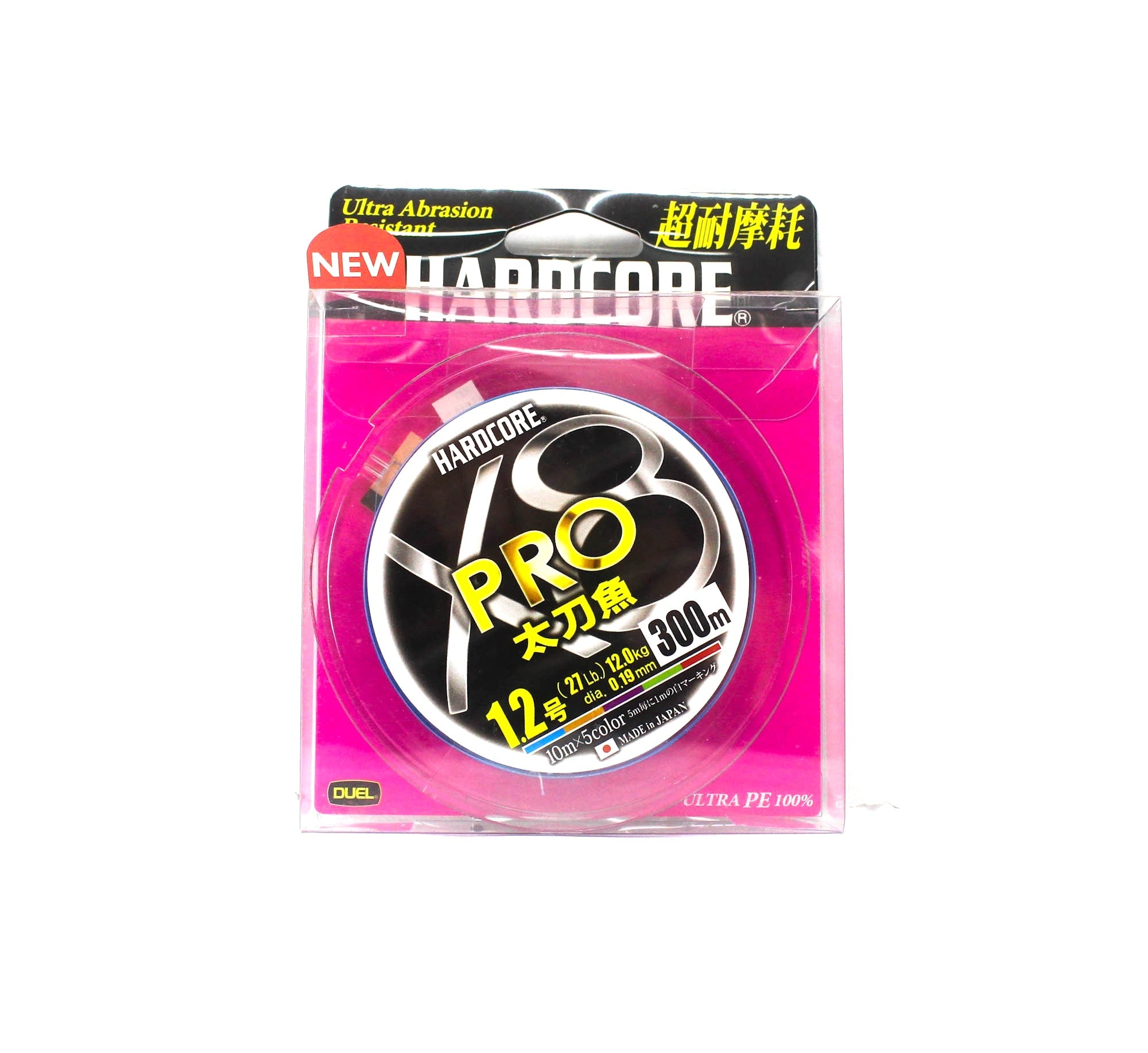 Yo Zuri Duel P.E Line Hardcore X8 Pro 300m P.E 1.2 (1463)