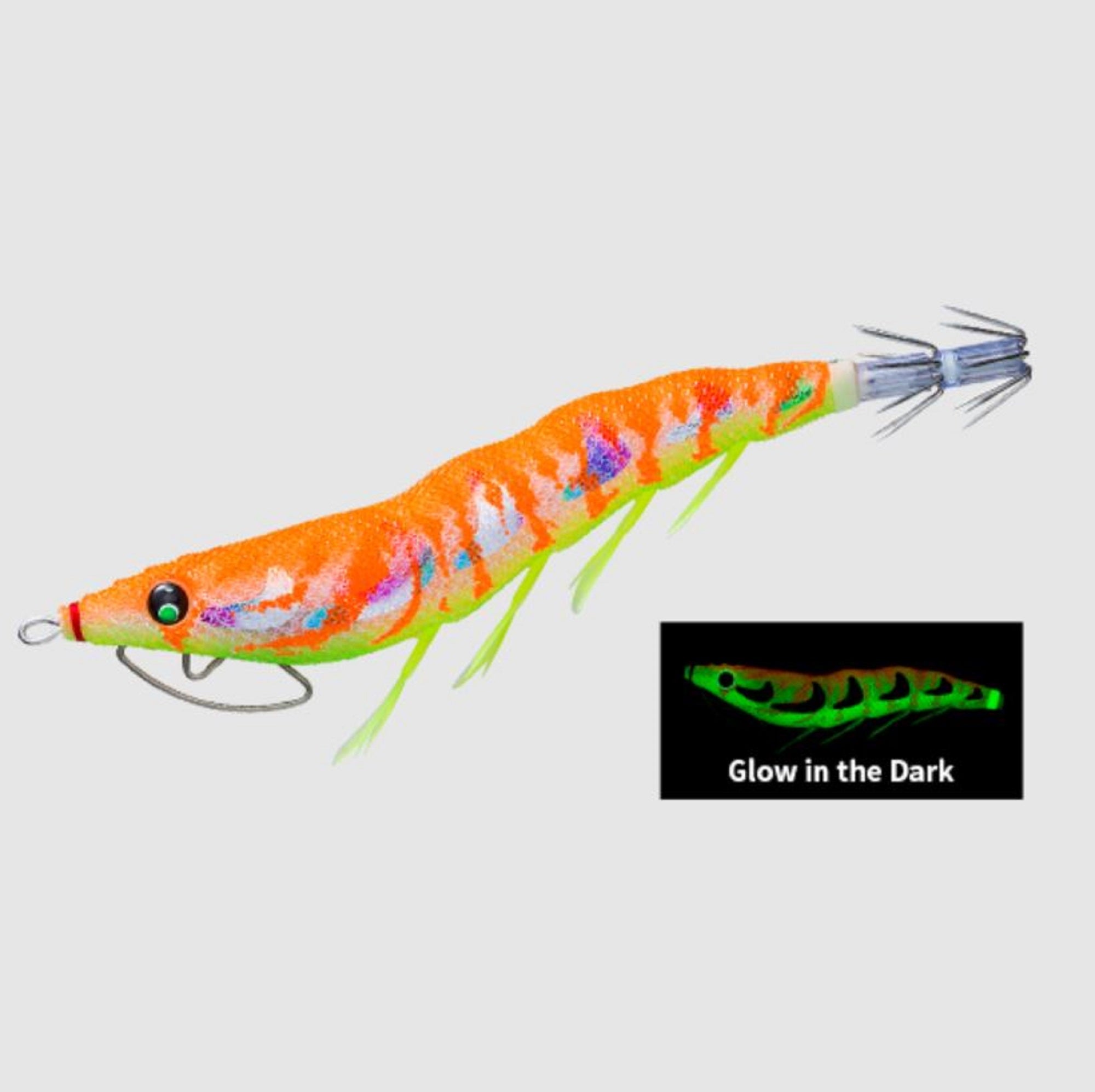 Yo Zuri Egi EZ-Q Cast Rattle Squid Jig 3.0 A1772-LMOG (0410)