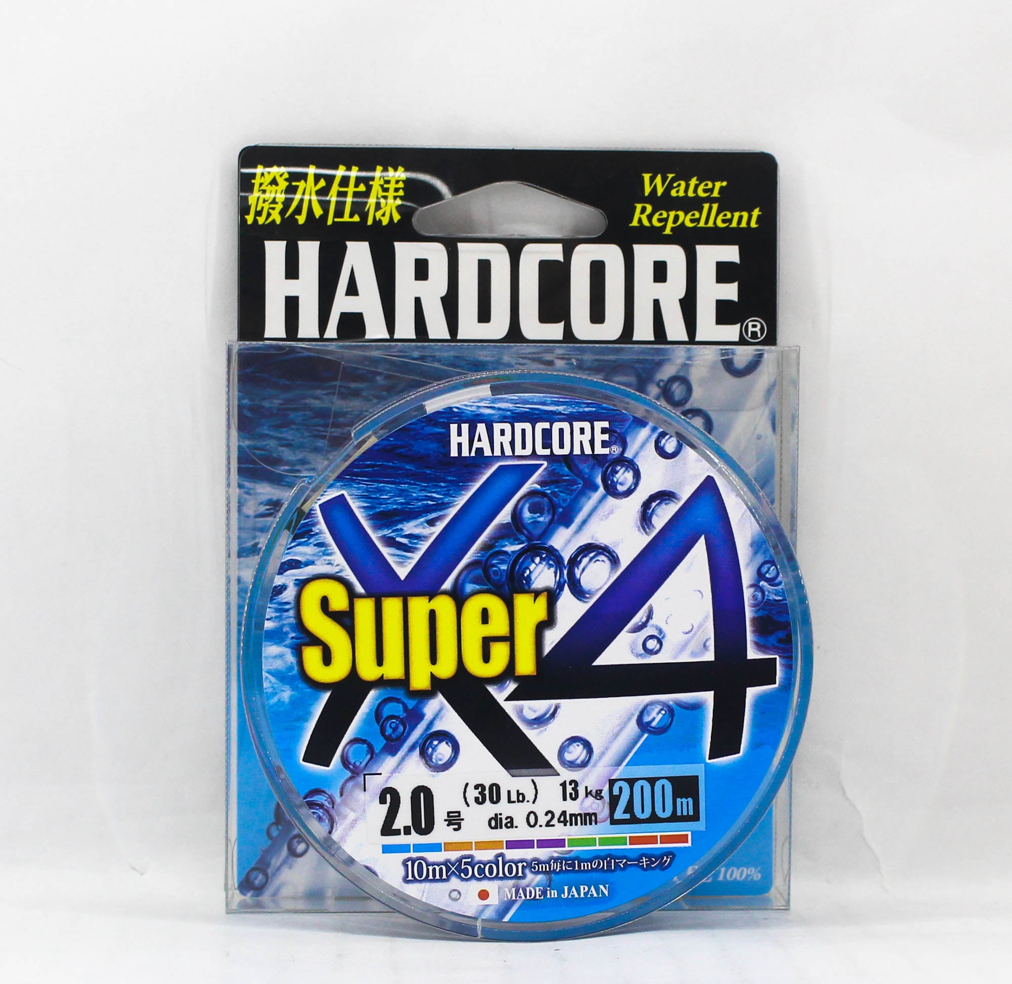Yo Zuri Duel P.E Line Hardcore Super X4 200m P.E 2.0 30lb H4309-5C (5286)