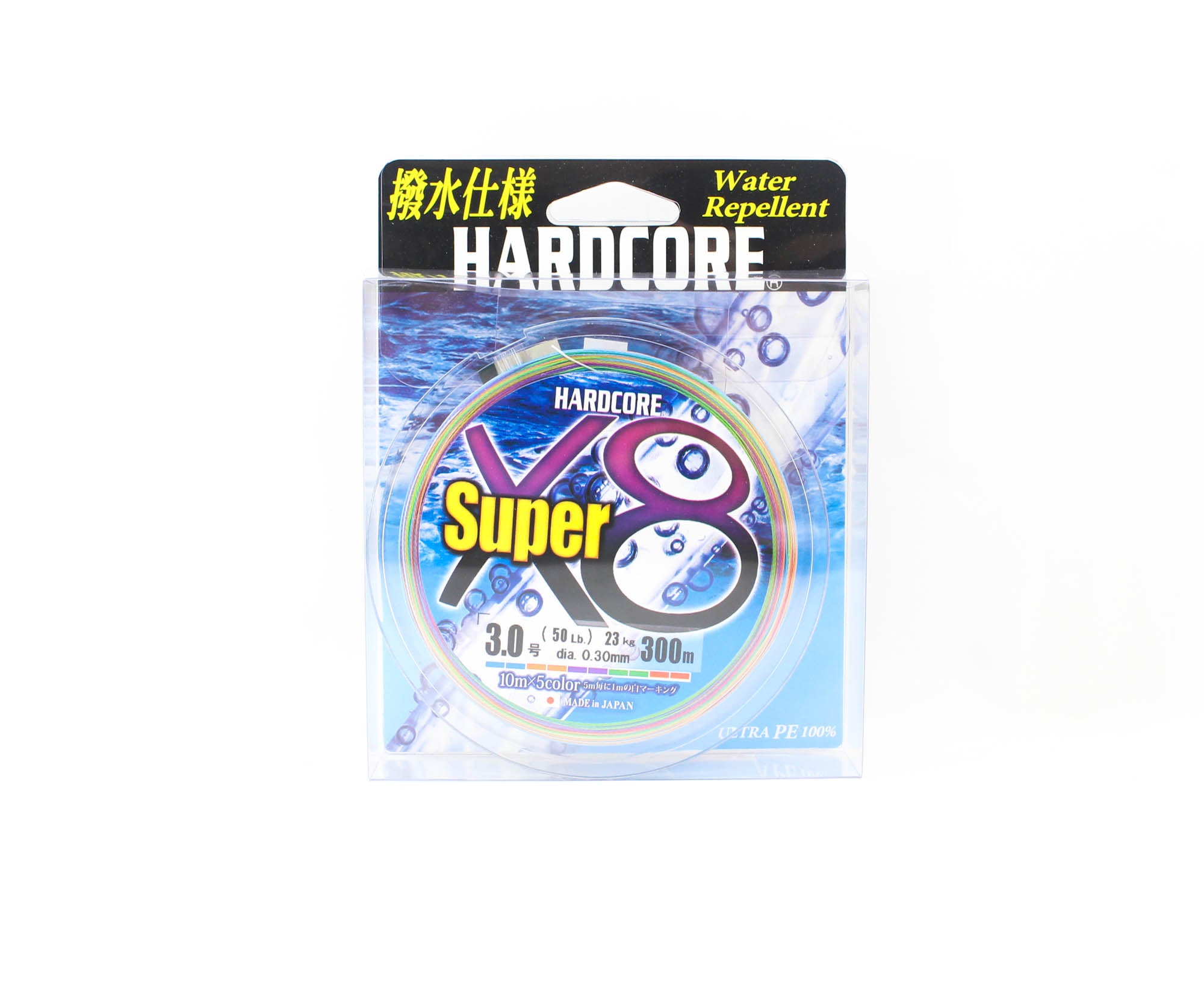 Yo Zuri Duel P.E Line Hardcore Super X8 300m P.E 3.0 50lb (0.3mm) H4327-5C