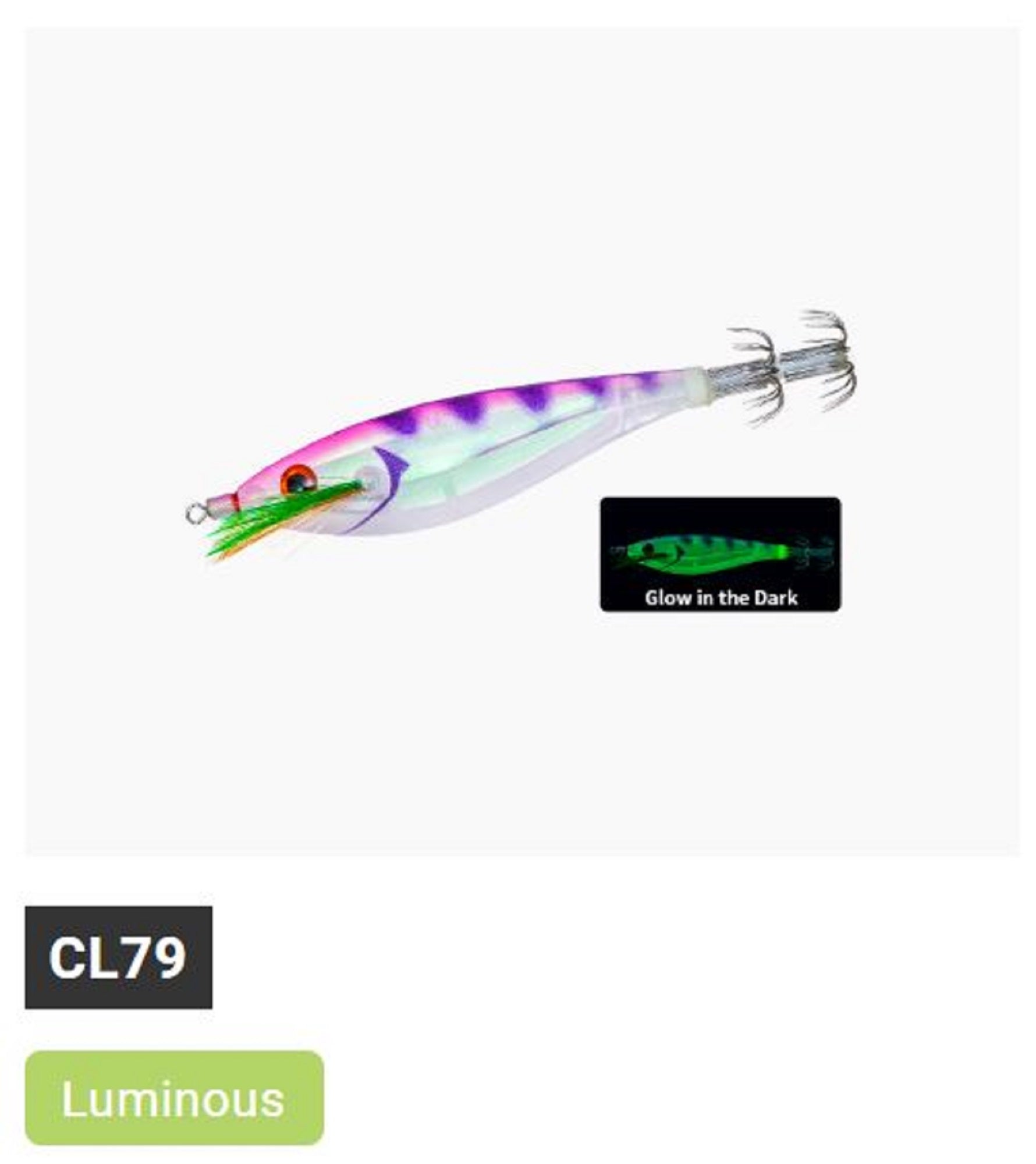 Yo Zuri Ultra 3D Cloth M2 Squid Jig 85 mm Sinking Lure A1798-CL79 (2499)
