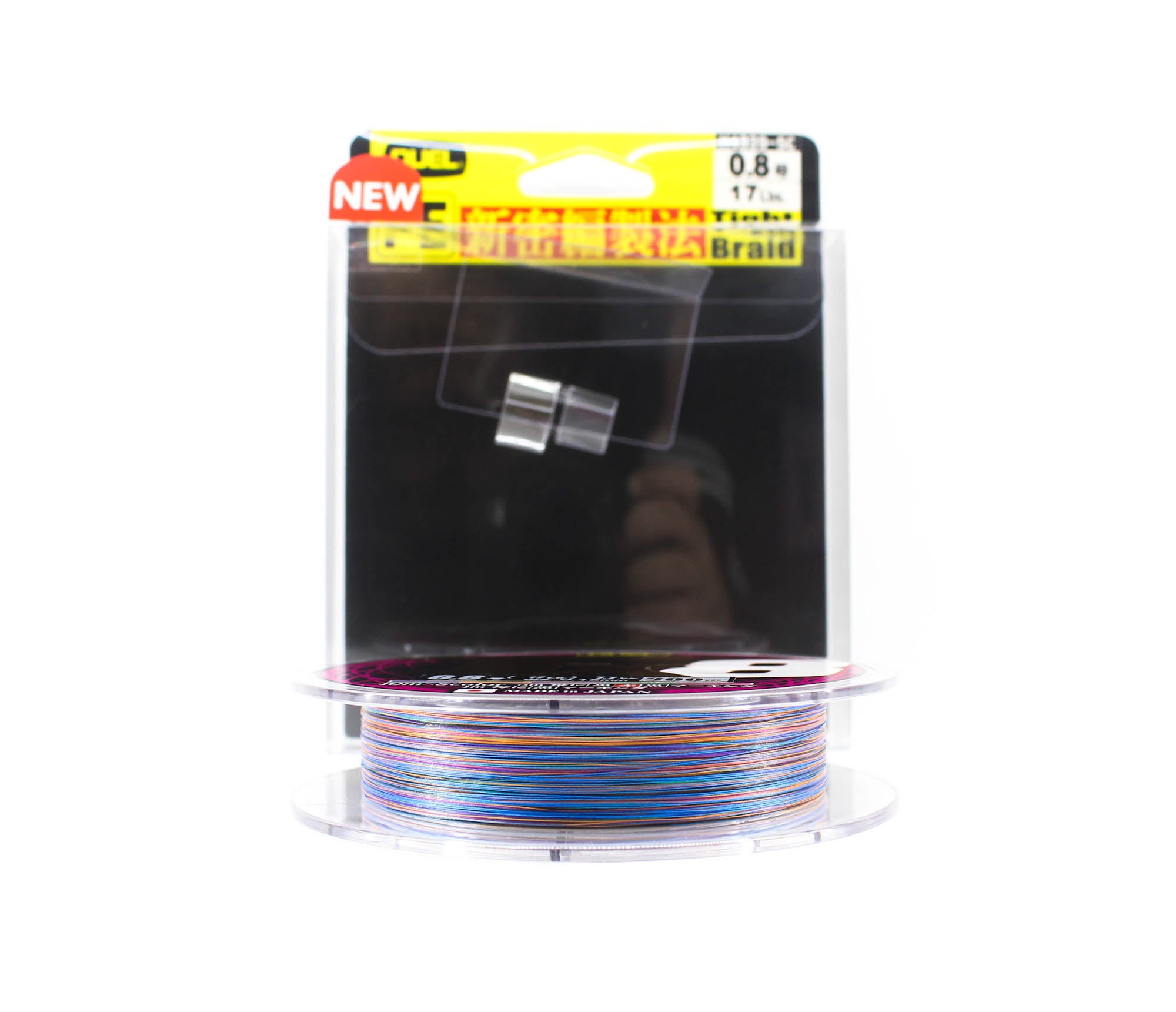 Yo Zuri Duel P.E Line TX8 300m P.E 0.8 7.7Kg (0.15mm) Multi H4339-5C