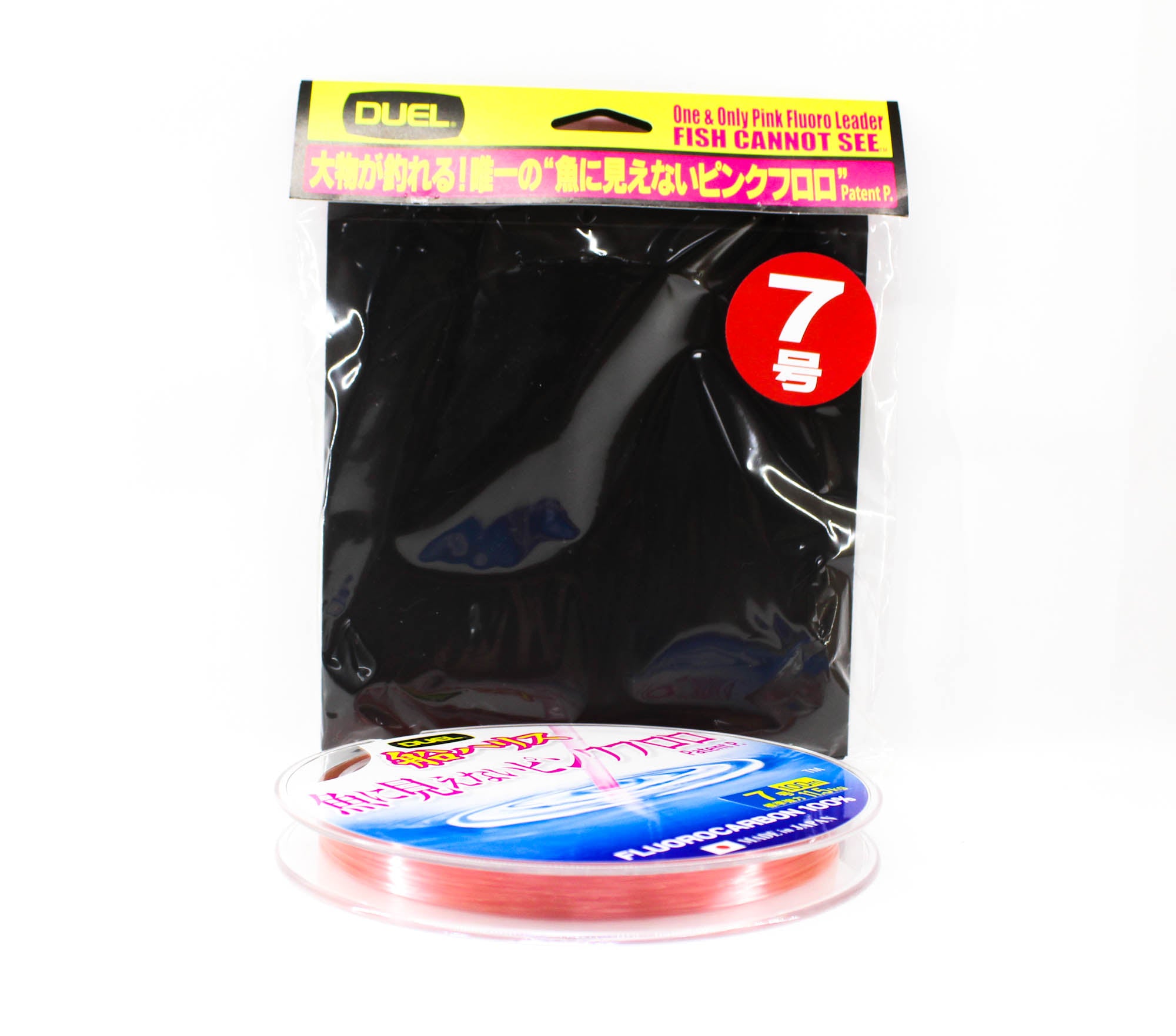 Yo Zuri Duel Pink Fish Cannot See Fluorocarbon 100m 11.5kg H4401-SP (8538)