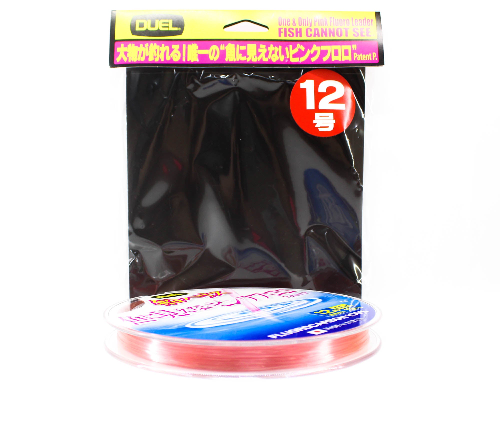 Yo Zuri Duel Pink Fish Cannot See Fluorocarbon 100m 19kg H4404-SP (8569)