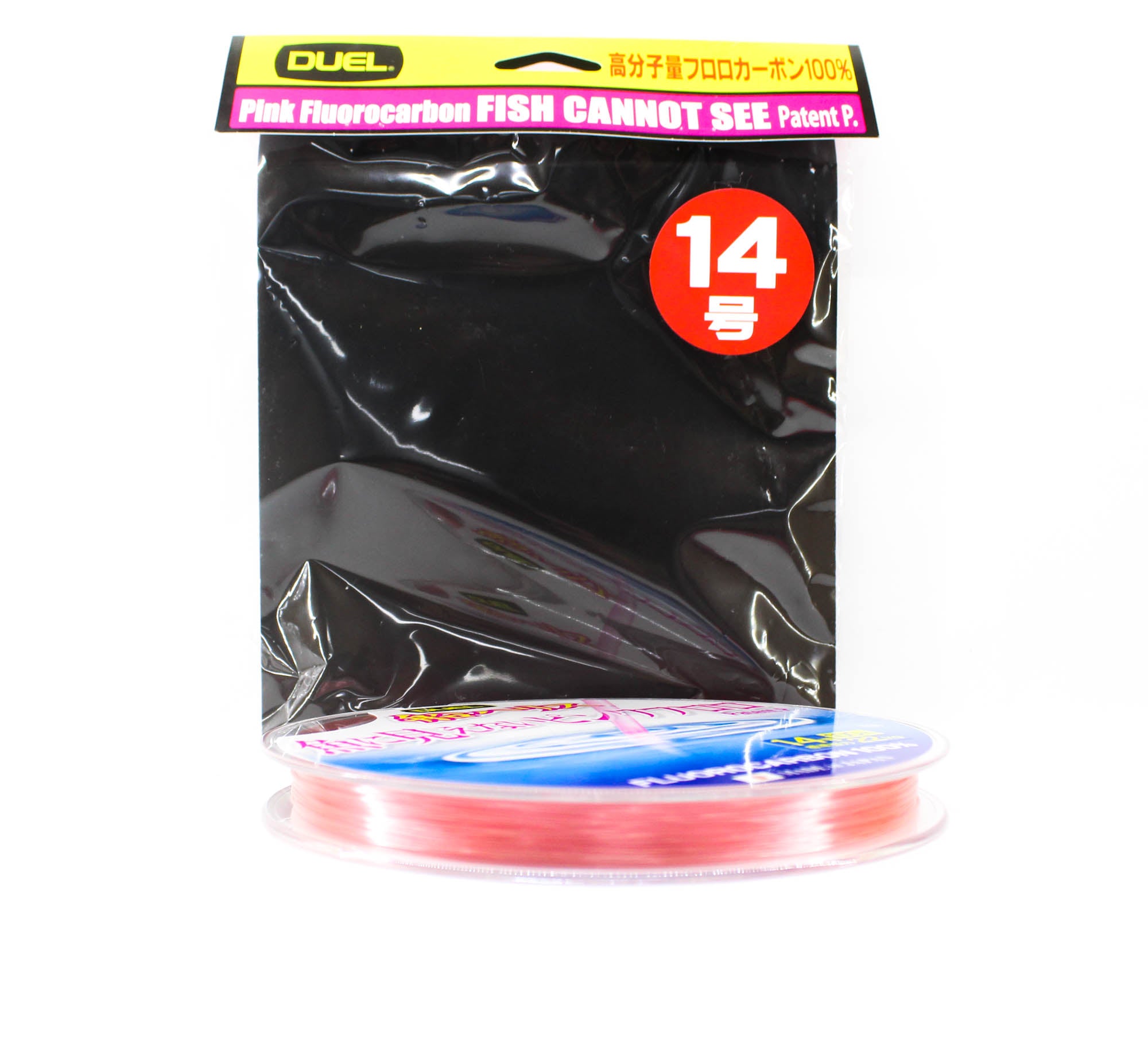 Yo Zuri Duel Pink Fish Cannot See Fluorocarbon 100m 22kg H4405-SP (8576)