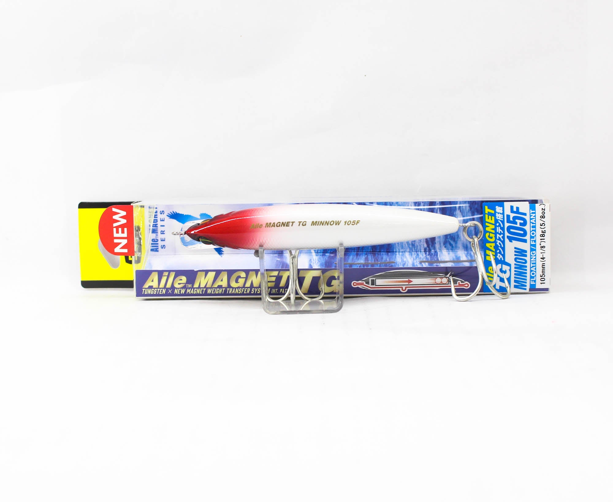 Yo Zuri Duel Aile Magnet TG Minnow 105F Floating Lure F1252-HRH (5284)
