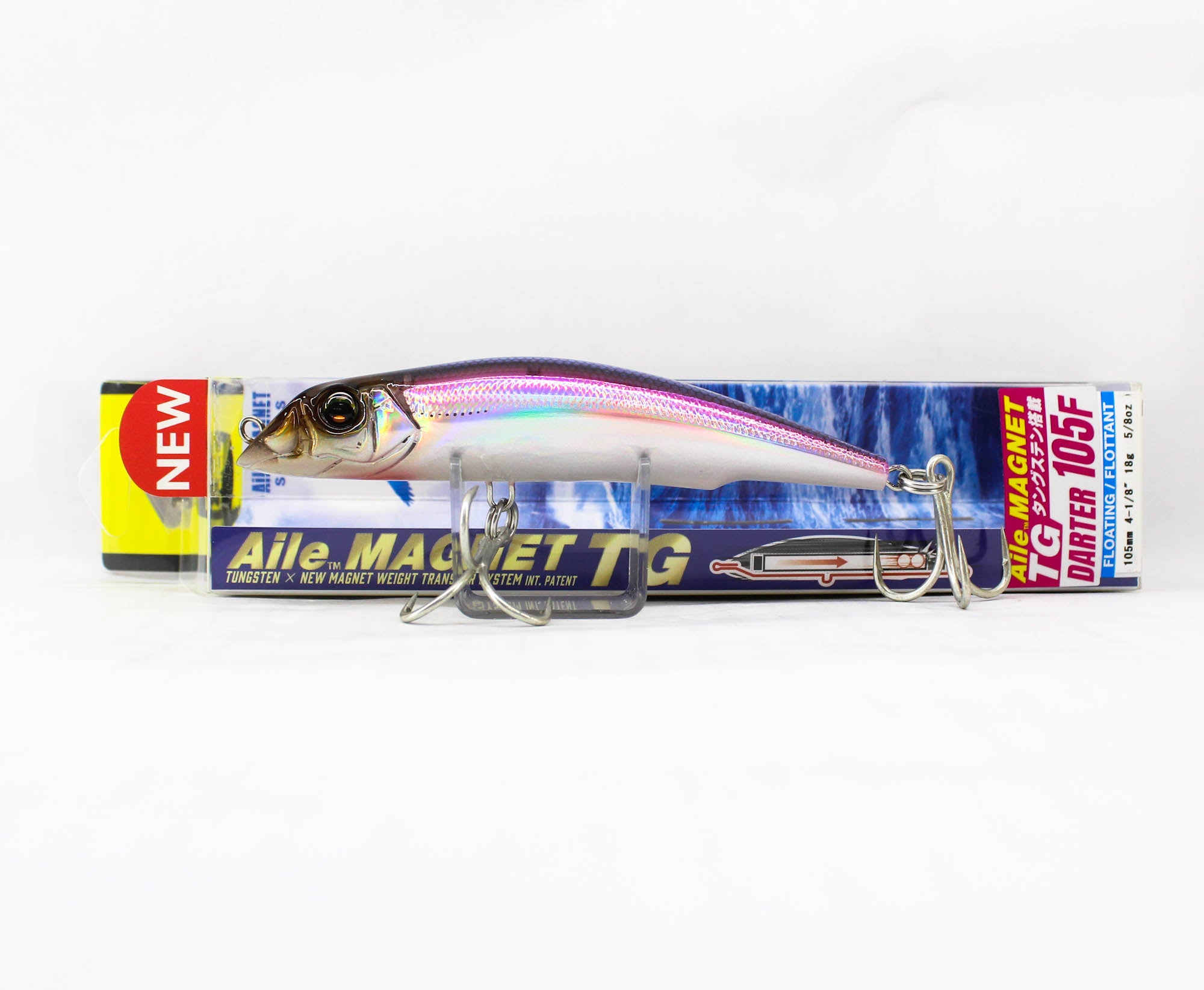 Yo Zuri Duel Aile Magnet TG Darter 105F Floating Lure F1254-HKVK (5468) Yo Zuri Duel Aile Magnet TG Darter 105F Floating Lure F1254-HKVK (5468)