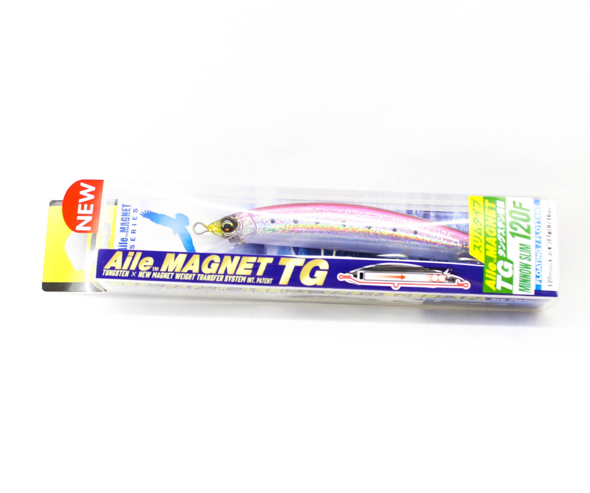 Yo Zuri Duel Alie Magnet TG Minnow Slim 120F Floating Lure F1257-HPI (7677)