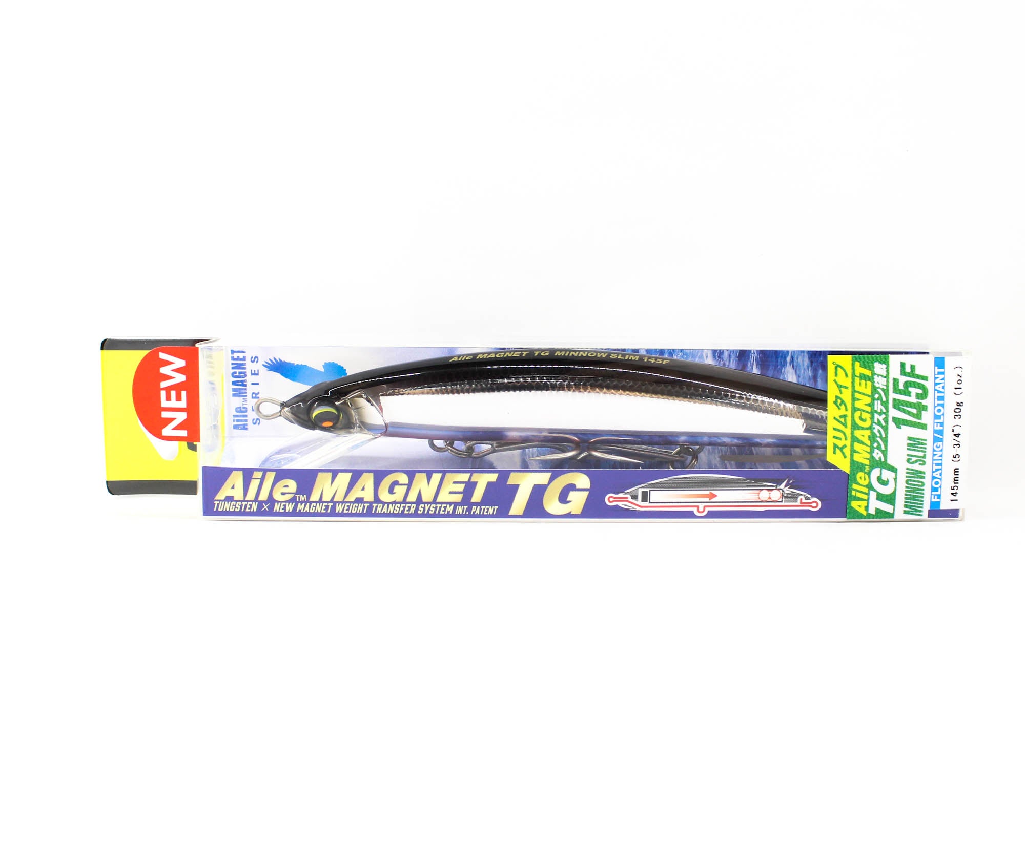 Yo Zuri Duel Alie Magnet TG Minnow Slim 145F Floating Lure F1258-HBSE (7738