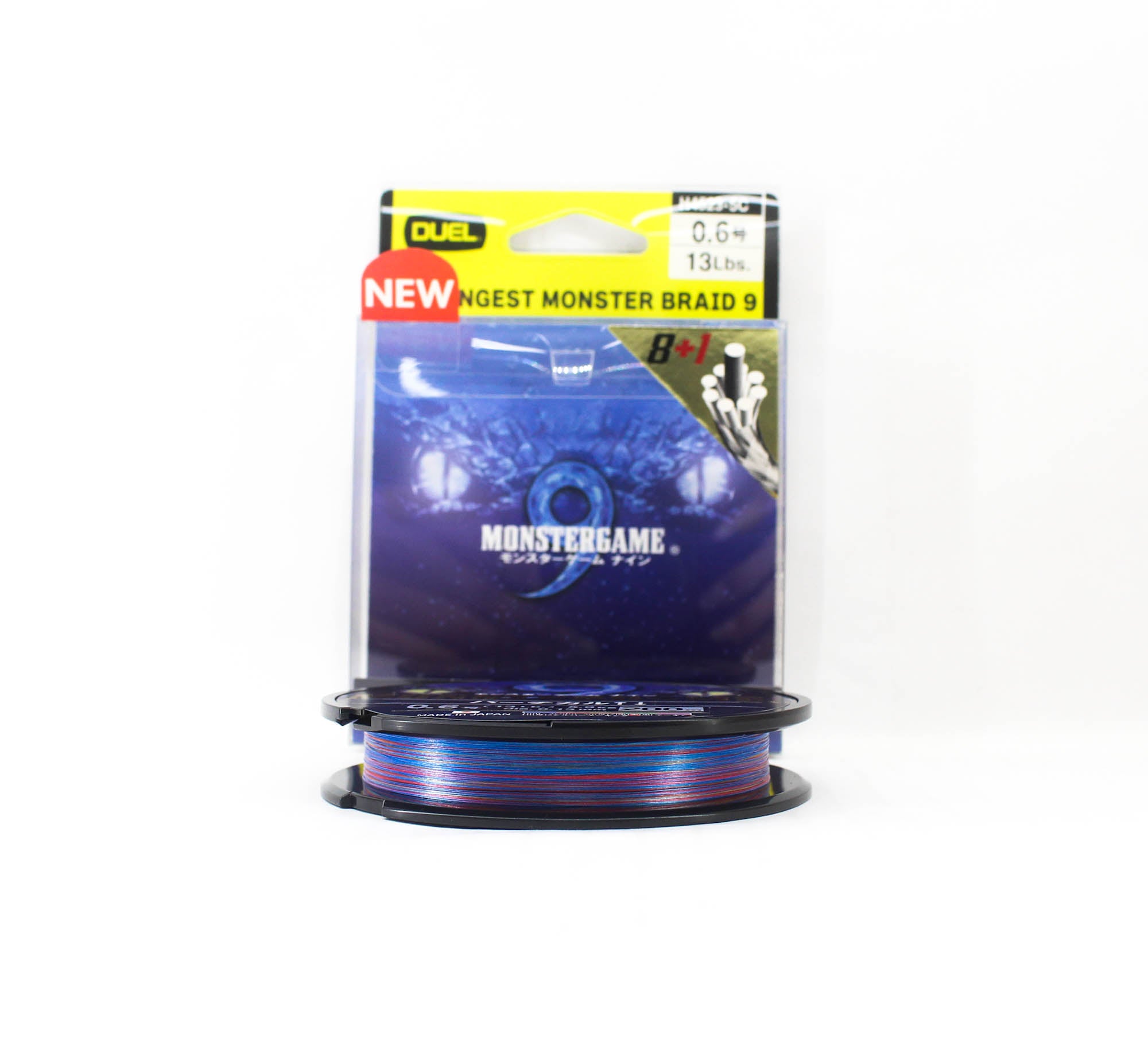 Yo Zuri Duel P.E Line Monster Game X9 Multi 200m P.E 0.6 (0.13mm) (0363)