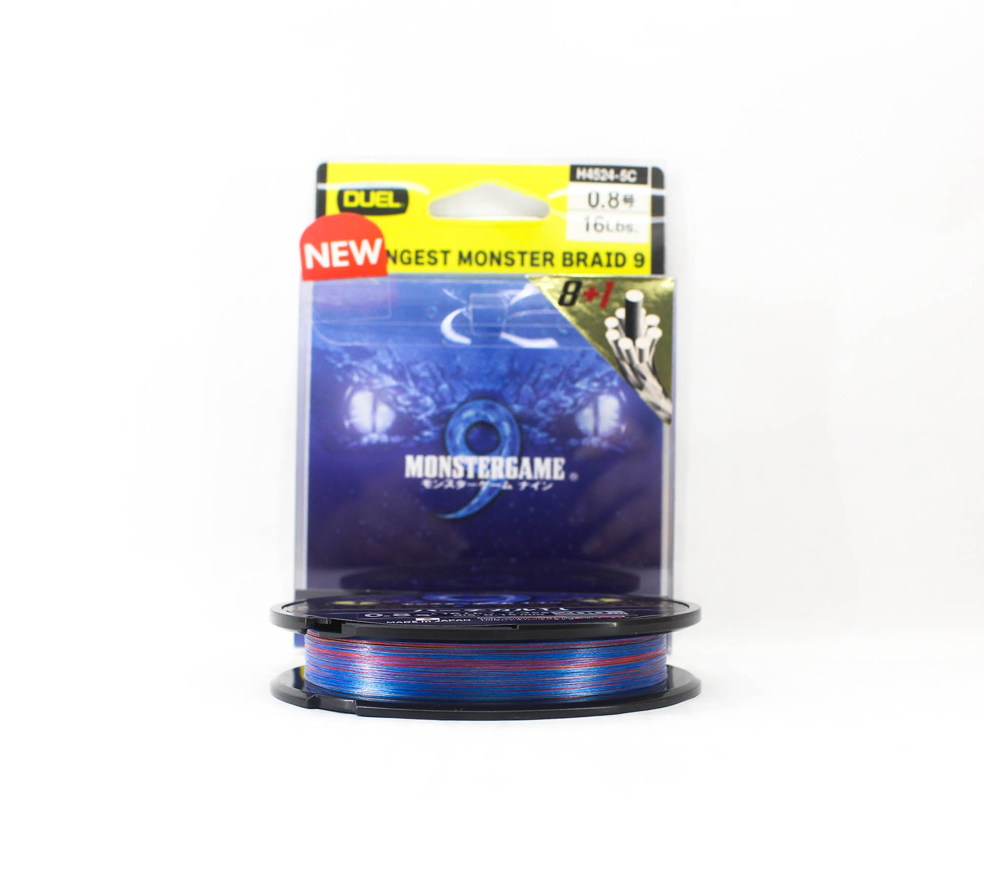 Yo Zuri Duel P.E Line Monster Game X9 Multi 200m P.E 0.8 (0.15mm) (0370)