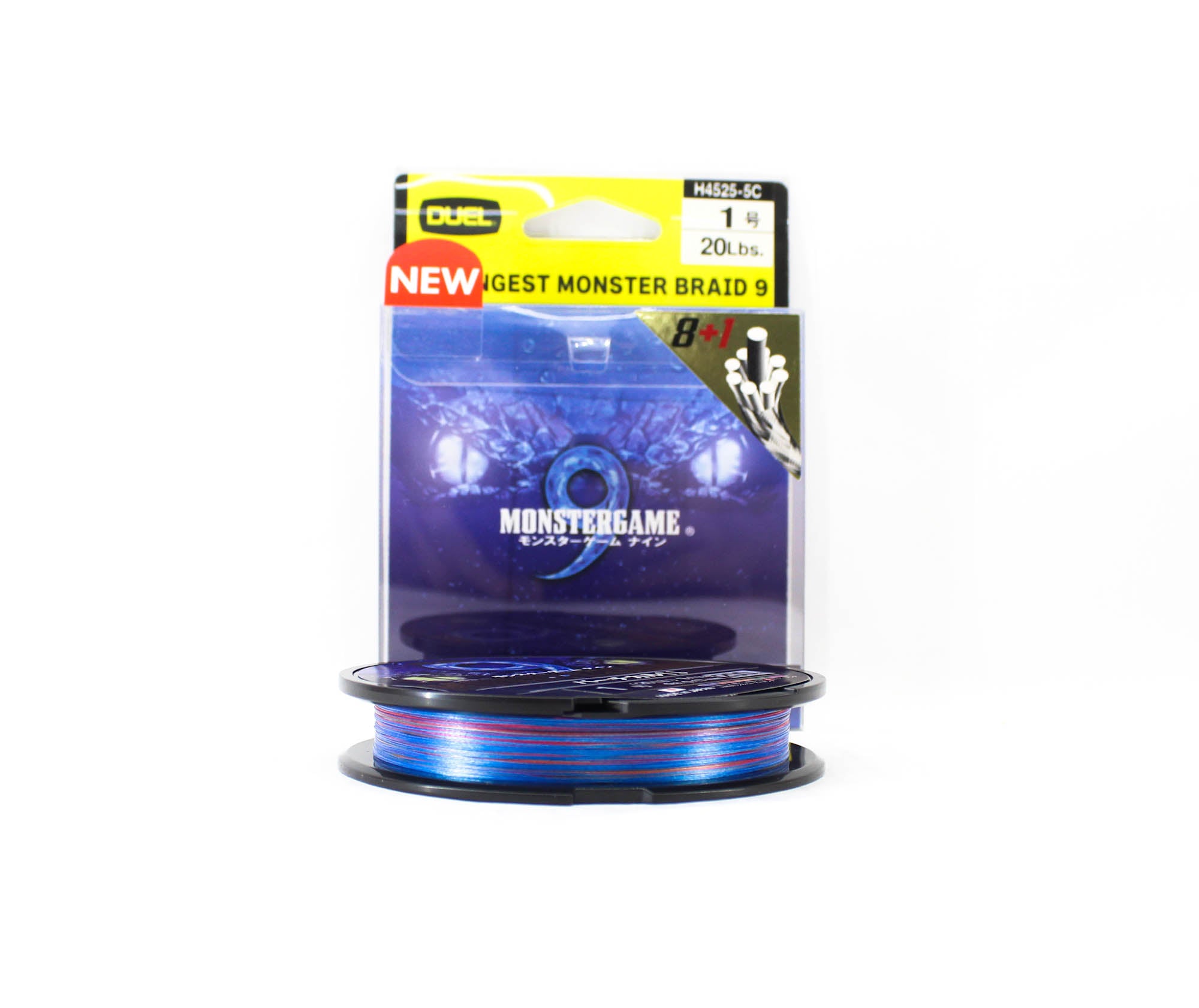 Yo Zuri Duel P.E Line Monster Game X9 Multi 200m P.E 1 (0.17mm) (0387)