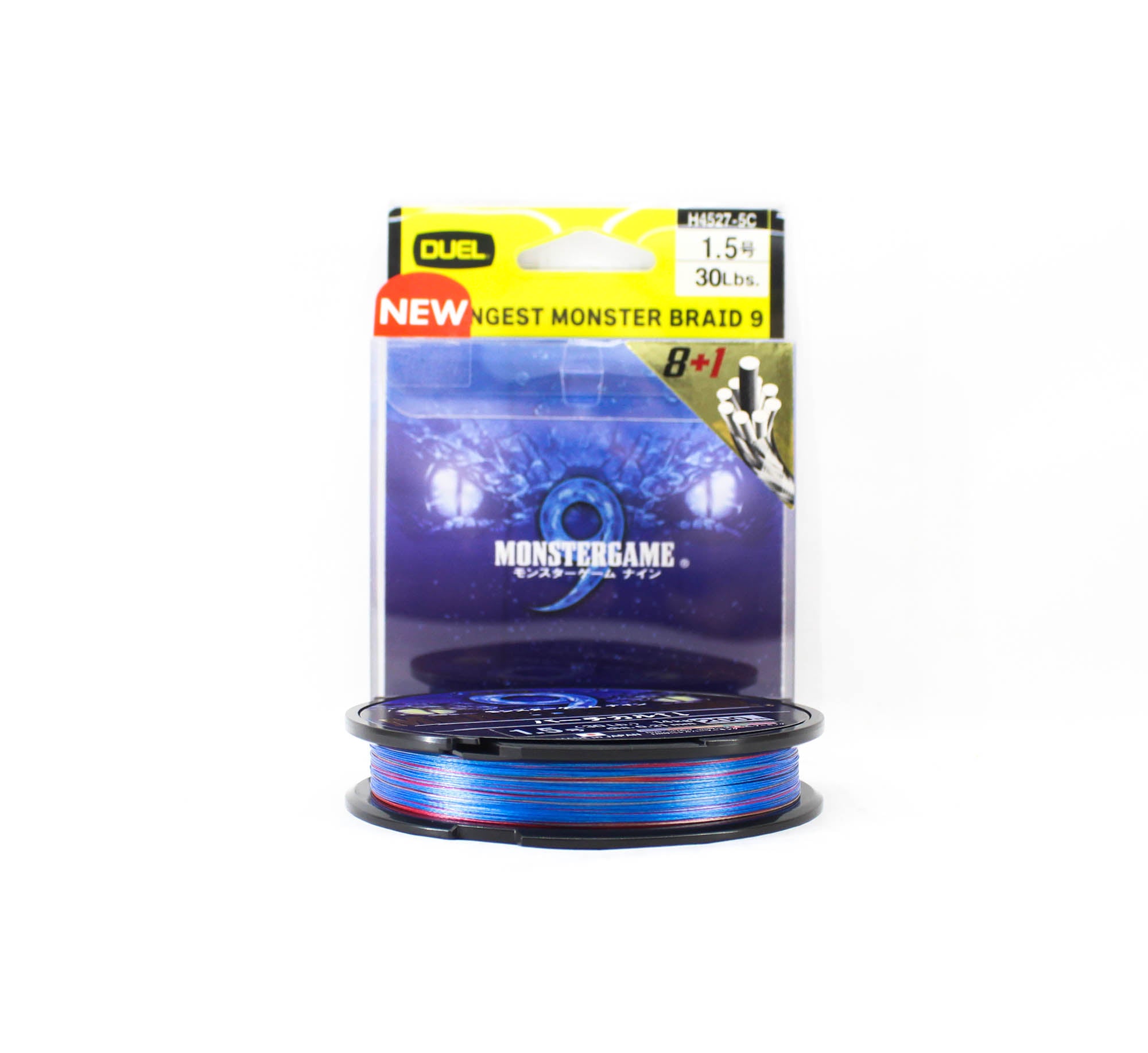 Yo Zuri Duel P.E Line Monster Game X9 Multi 200m P.E 1.5 (0.21mm) (0400)