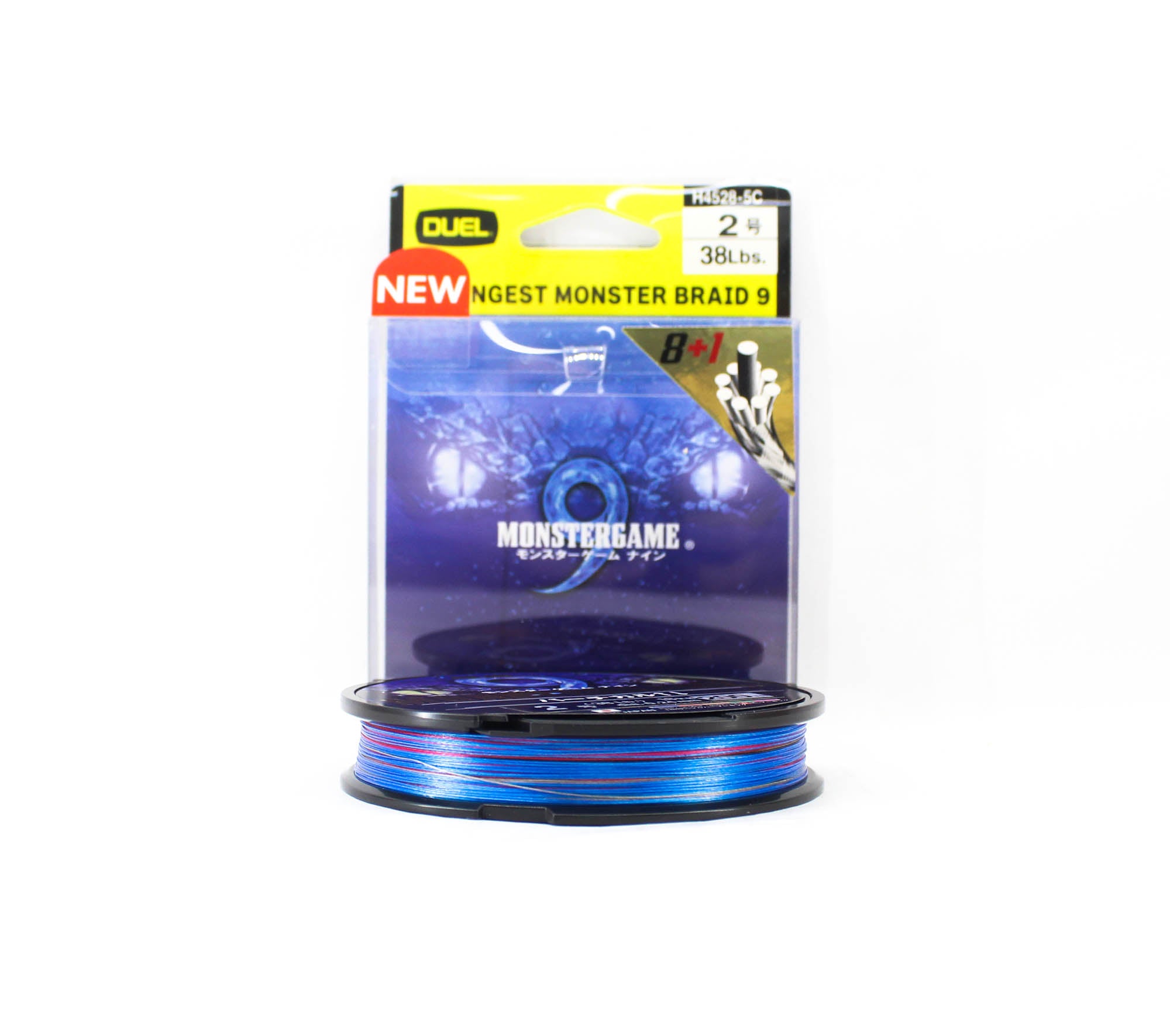 Yo Zuri Duel P.E Line Monster Game X9 Multi 200m P.E 2 (0.24mm) (0417)