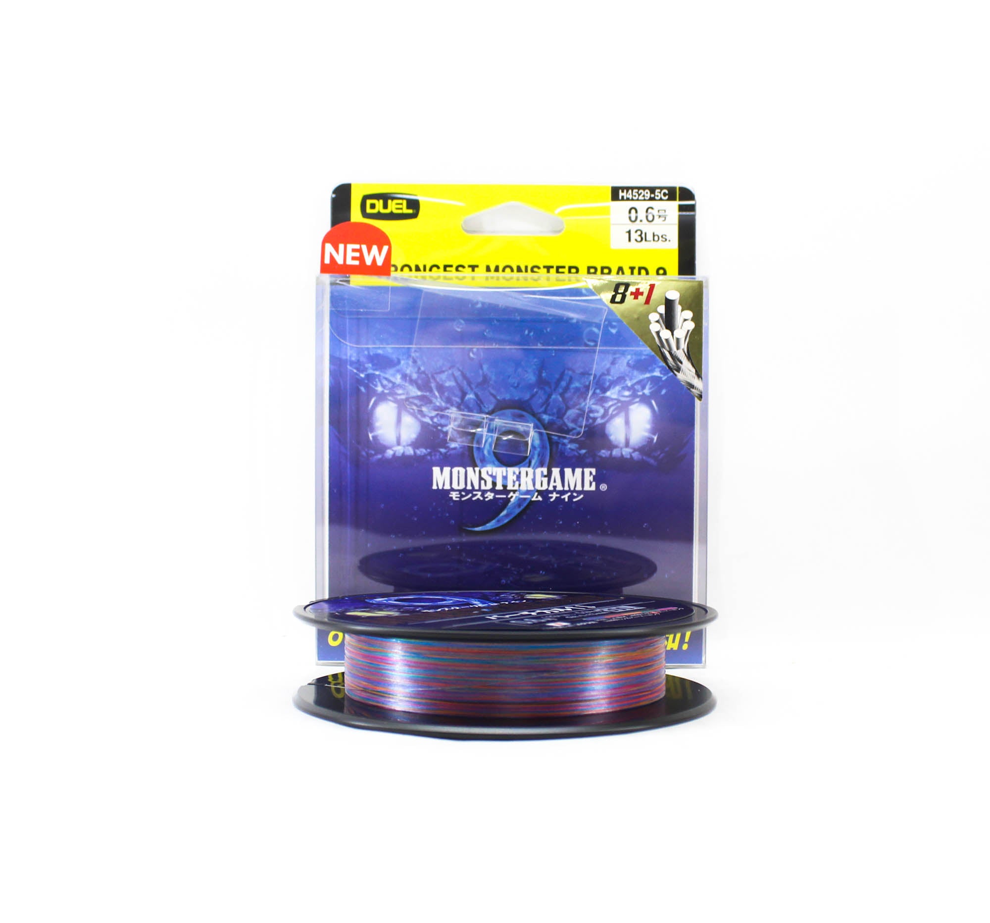 Yo Zuri Duel P.E Line Monster Game X9 Multi 300m P.E 0.6 (0.13mm) (0424)