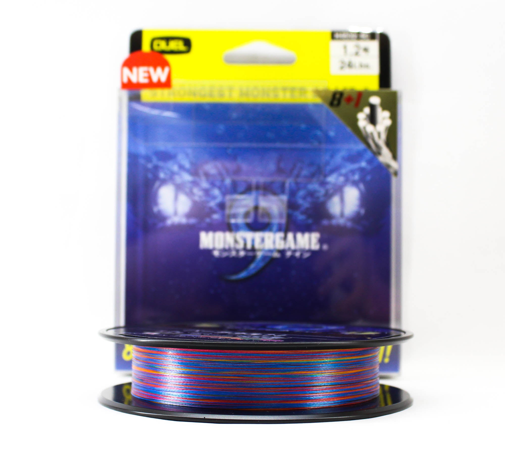 Yo Zuri Duel P.E Line Monster Game X9 Multi 300m P.E 1.2 (0.19mm) (0455)