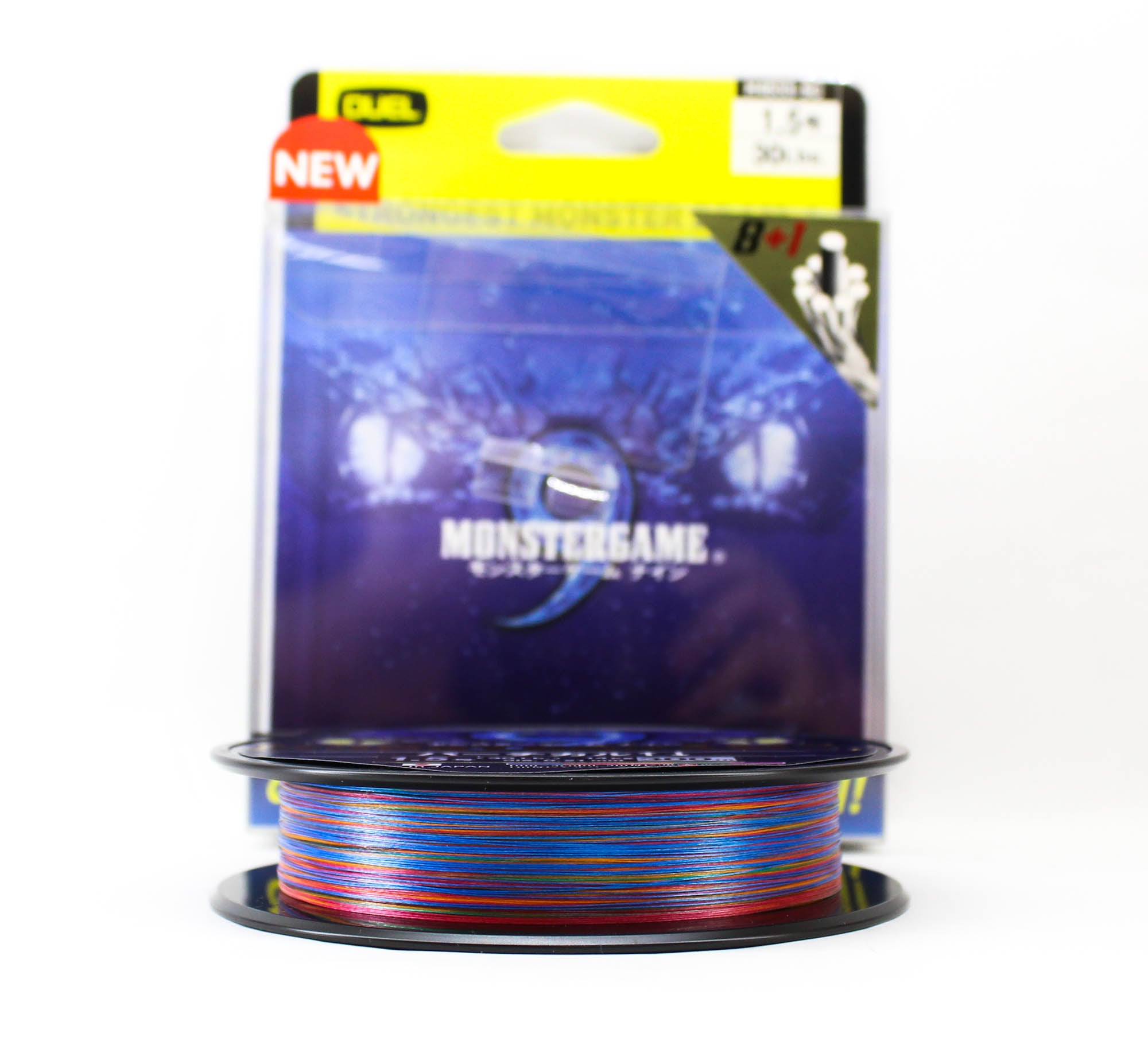 Yo Zuri Duel P.E Line Monster Game X9 Multi 300m P.E 1.5 (0.21mm) (0462)
